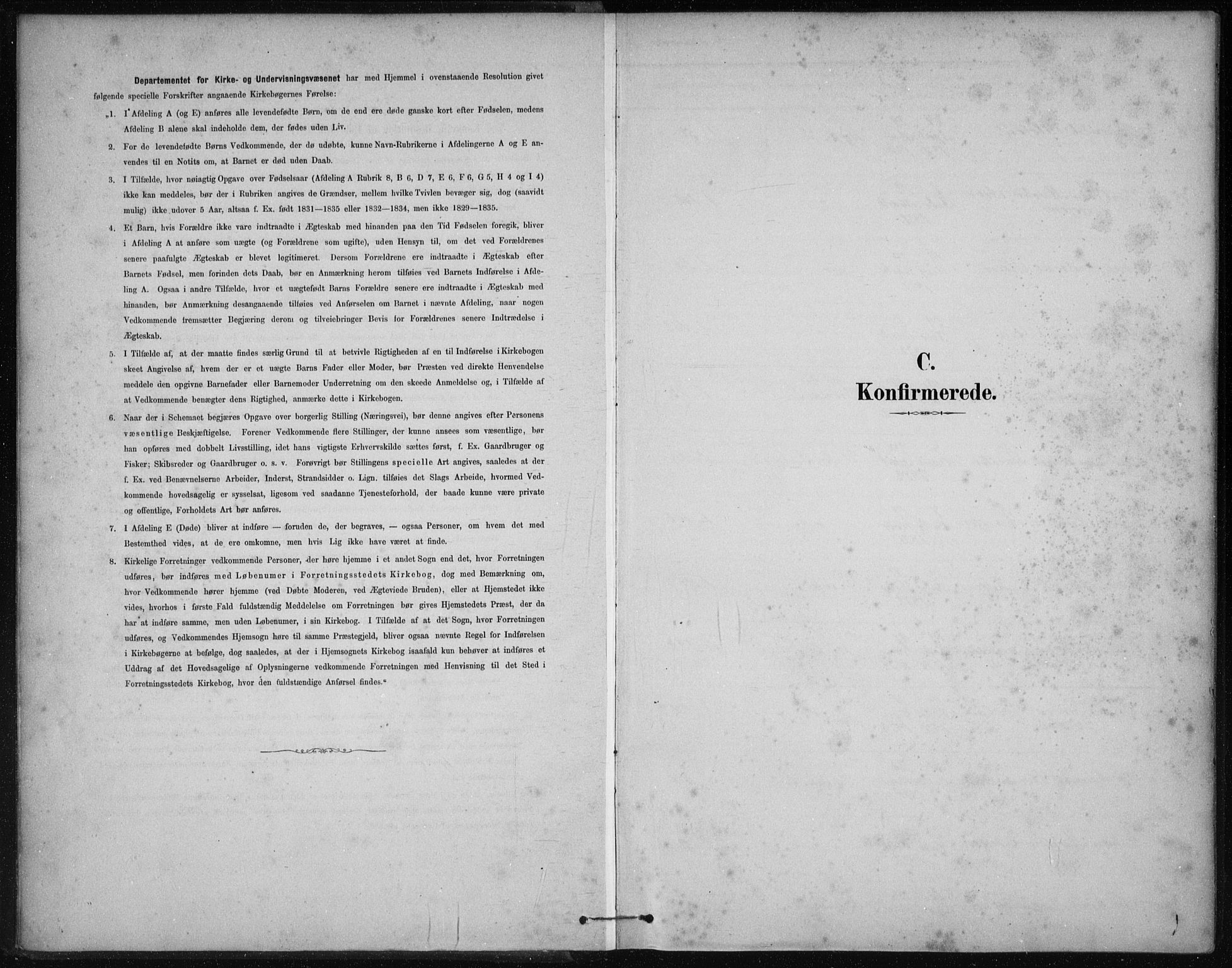 Nykirken Sokneprestembete, SAB/A-77101/H/Haa/L0027: Parish register (official) no. C 6, 1886-1913