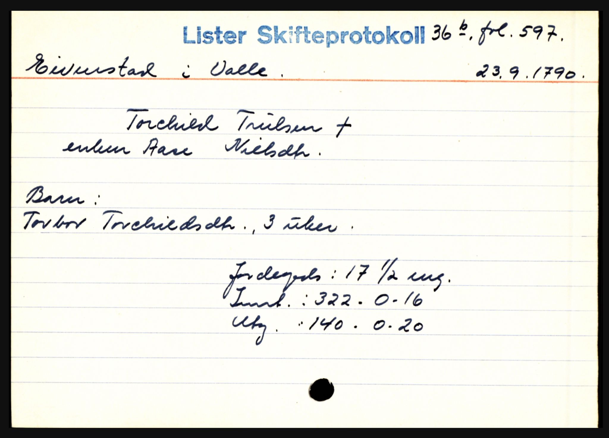 Lister sorenskriveri, AV/SAK-1221-0003/H, p. 7361