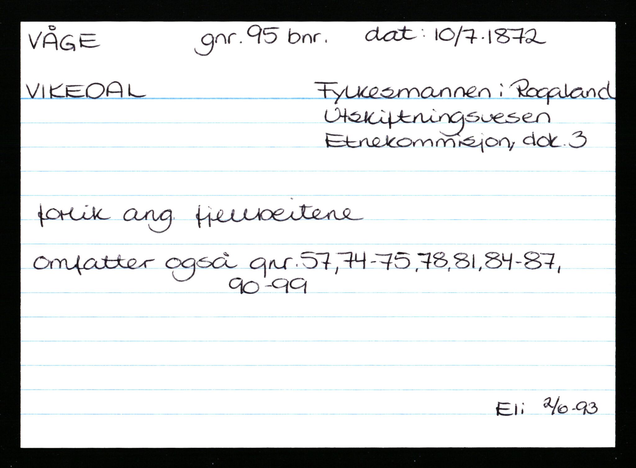 Statsarkivet i Stavanger, AV/SAST-A-101971/03/Y/Ym/L0068: Åstedskort sortert etter gårdsnavn: Vormedal - Ytrevold, 1600-1950, p. 348
