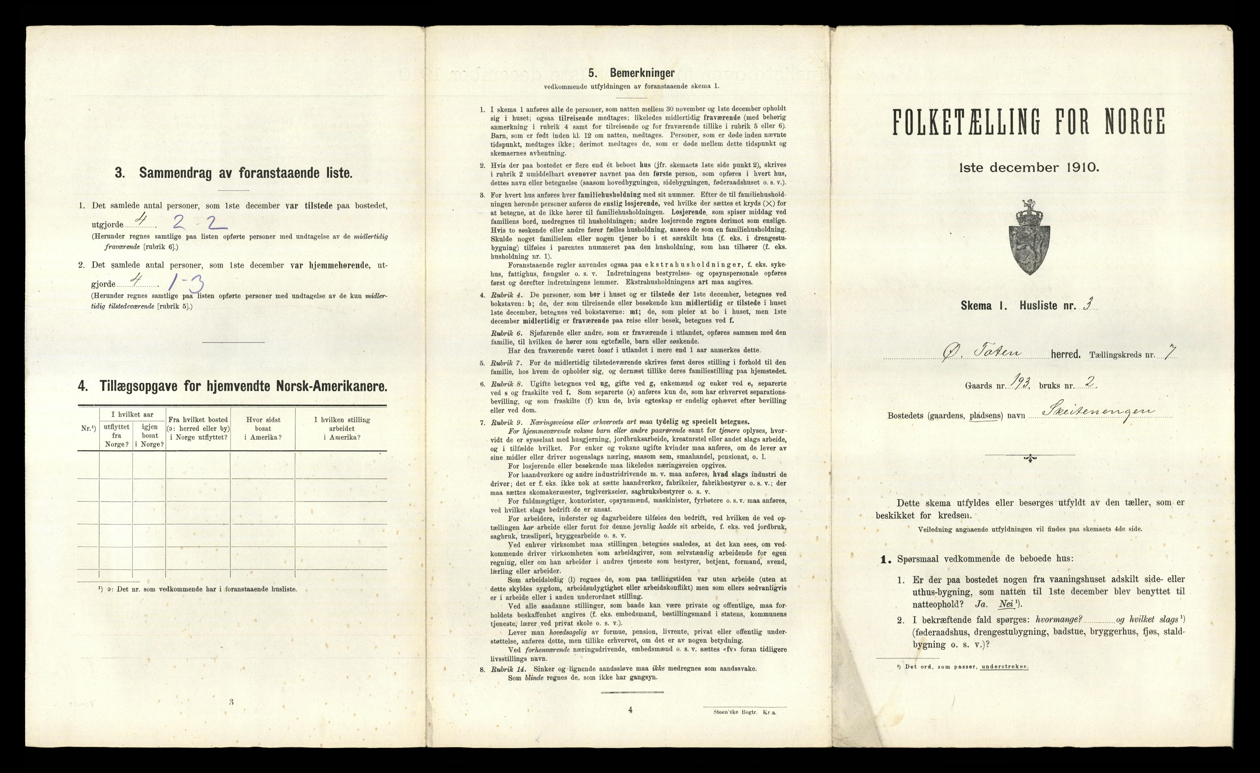 RA, 1910 census for Østre Toten, 1910, p. 2037