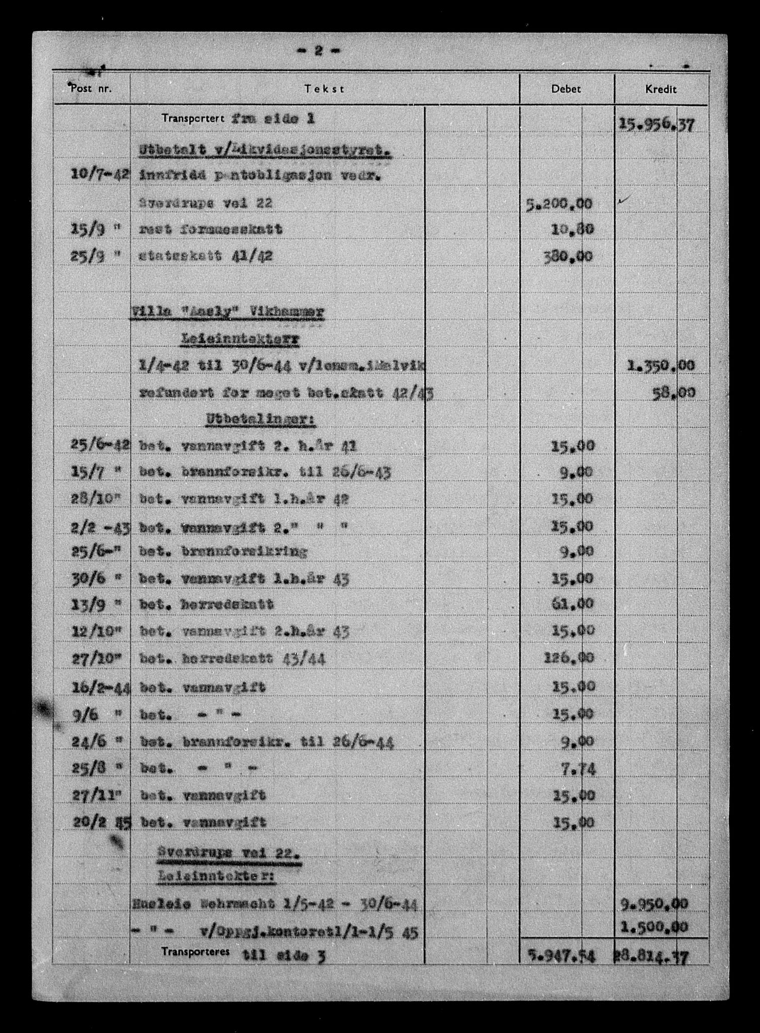 Justisdepartementet, Tilbakeføringskontoret for inndratte formuer, AV/RA-S-1564/H/Hc/Hca/L0905: --, 1945-1947, p. 7