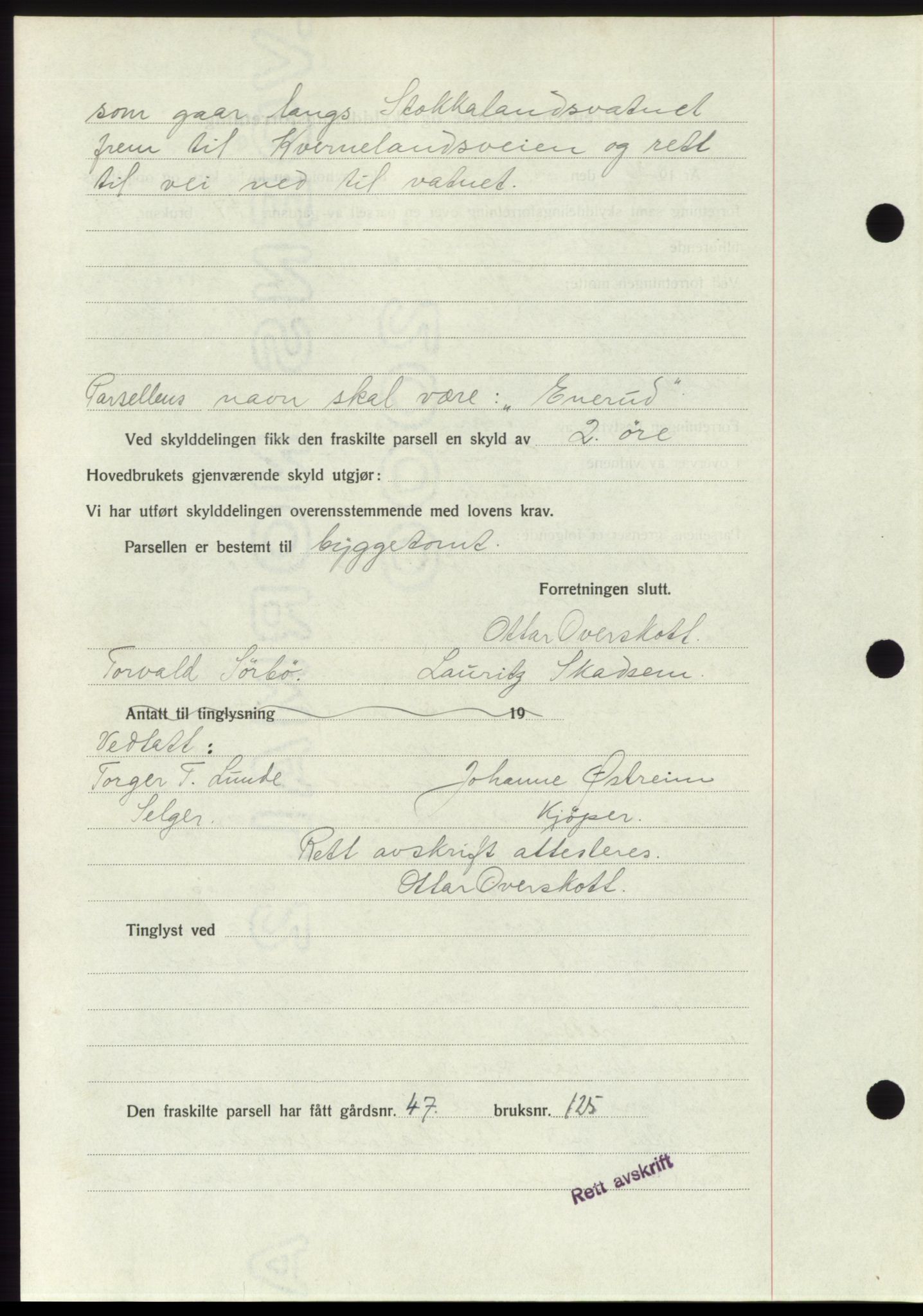 Jæren sorenskriveri, SAST/A-100310/03/G/Gba/L0066: Mortgage book no. 71-72, 1936-1936, Diary no: : 3130/1936