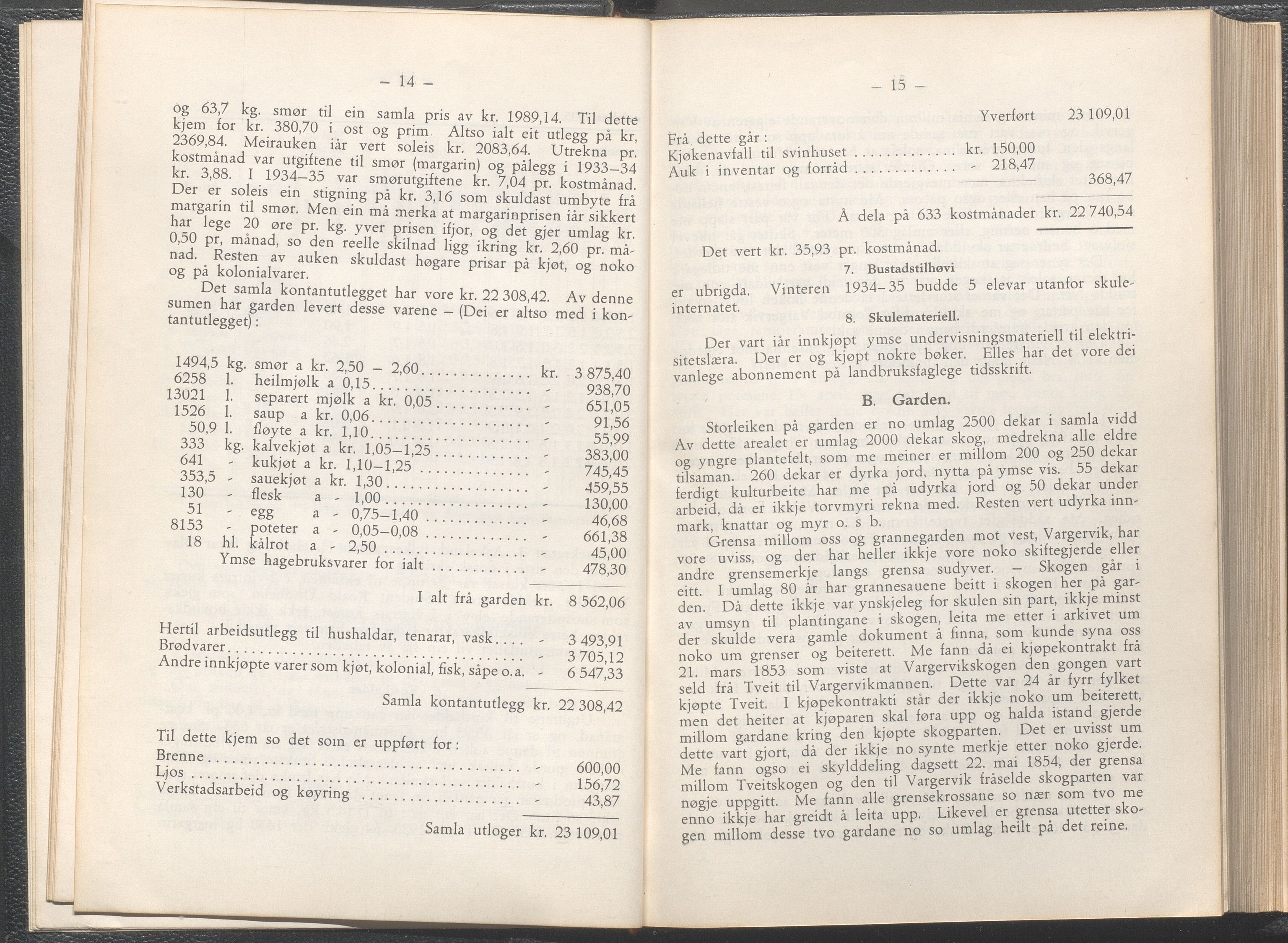 Rogaland fylkeskommune - Fylkesrådmannen , IKAR/A-900/A/Aa/Aaa/L0055: Møtebok , 1936, p. 14-15