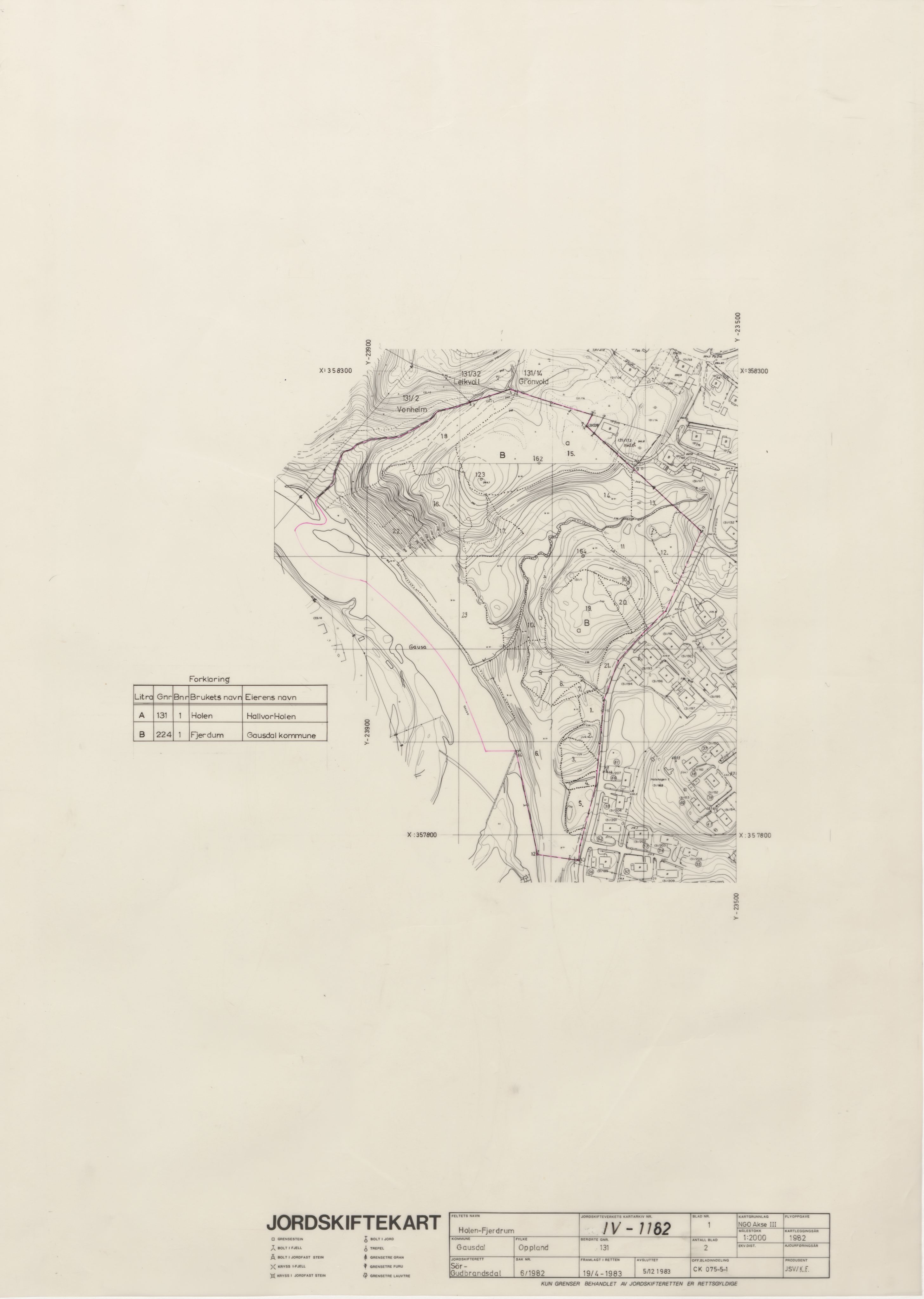 Jordskifteverkets kartarkiv, RA/S-3929/T, 1859-1988, p. 1514
