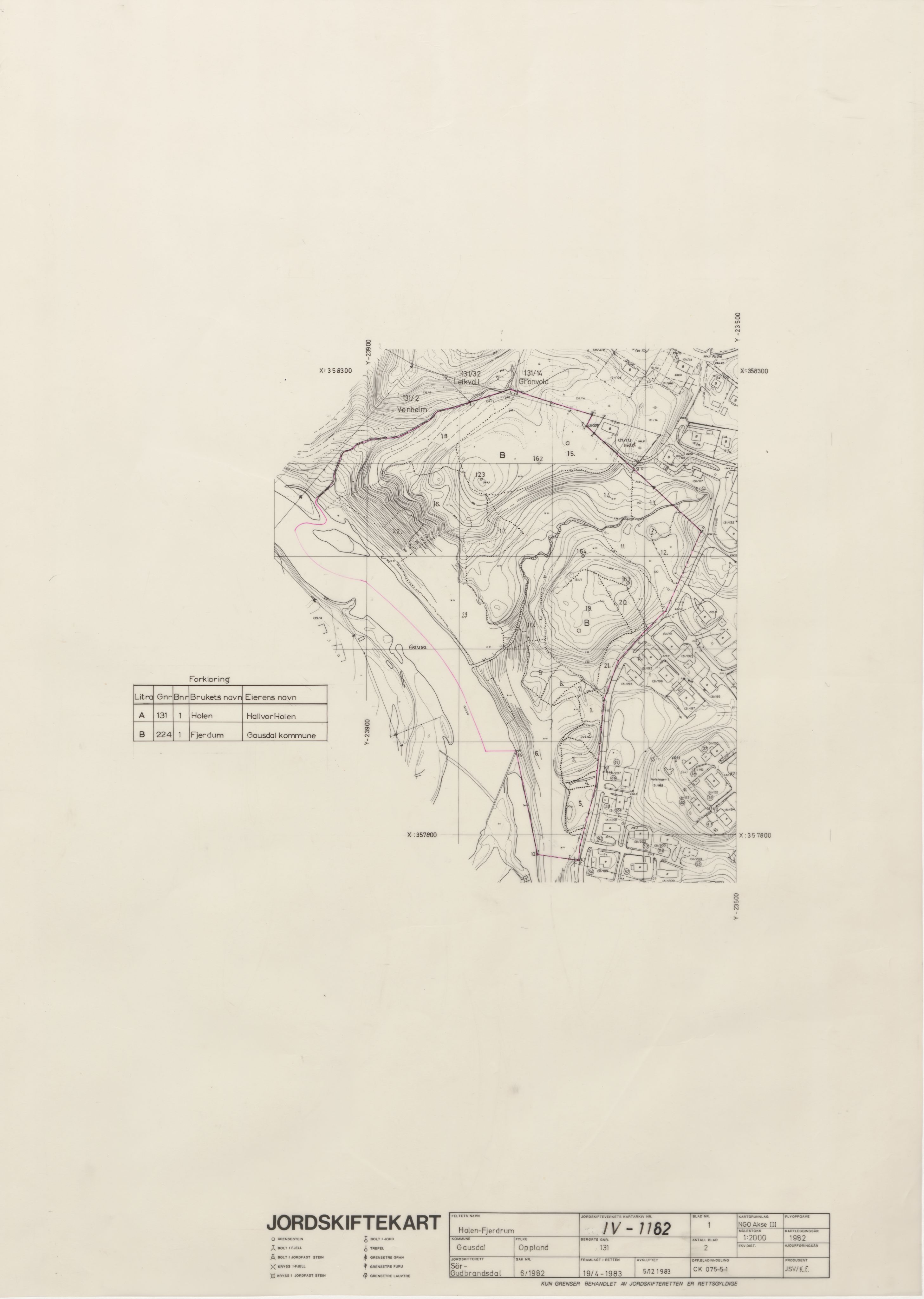 Jordskifteverkets kartarkiv, AV/RA-S-3929/T, 1859-1988, p. 1514