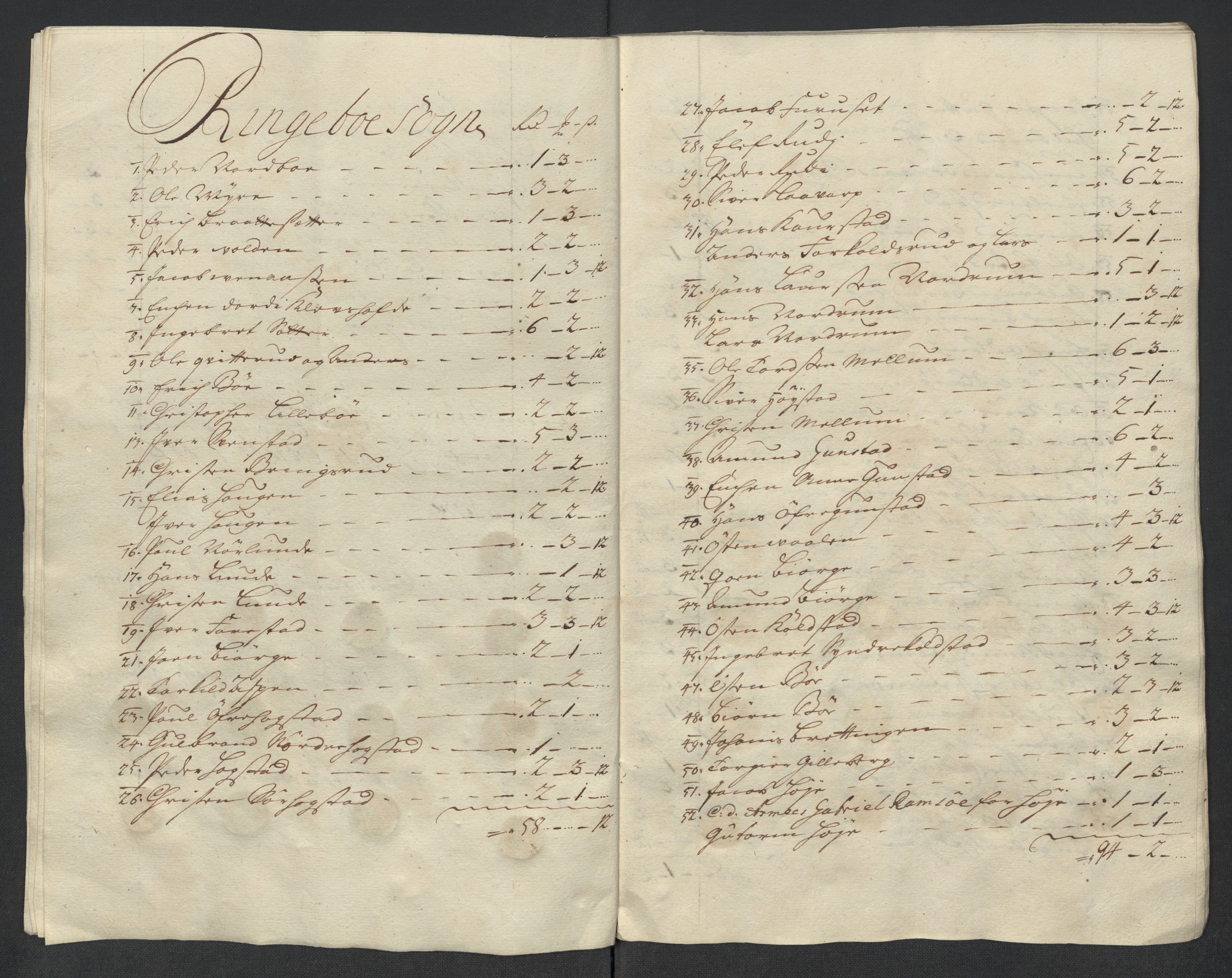 Rentekammeret inntil 1814, Reviderte regnskaper, Fogderegnskap, AV/RA-EA-4092/R17/L1186: Fogderegnskap Gudbrandsdal, 1716, p. 52