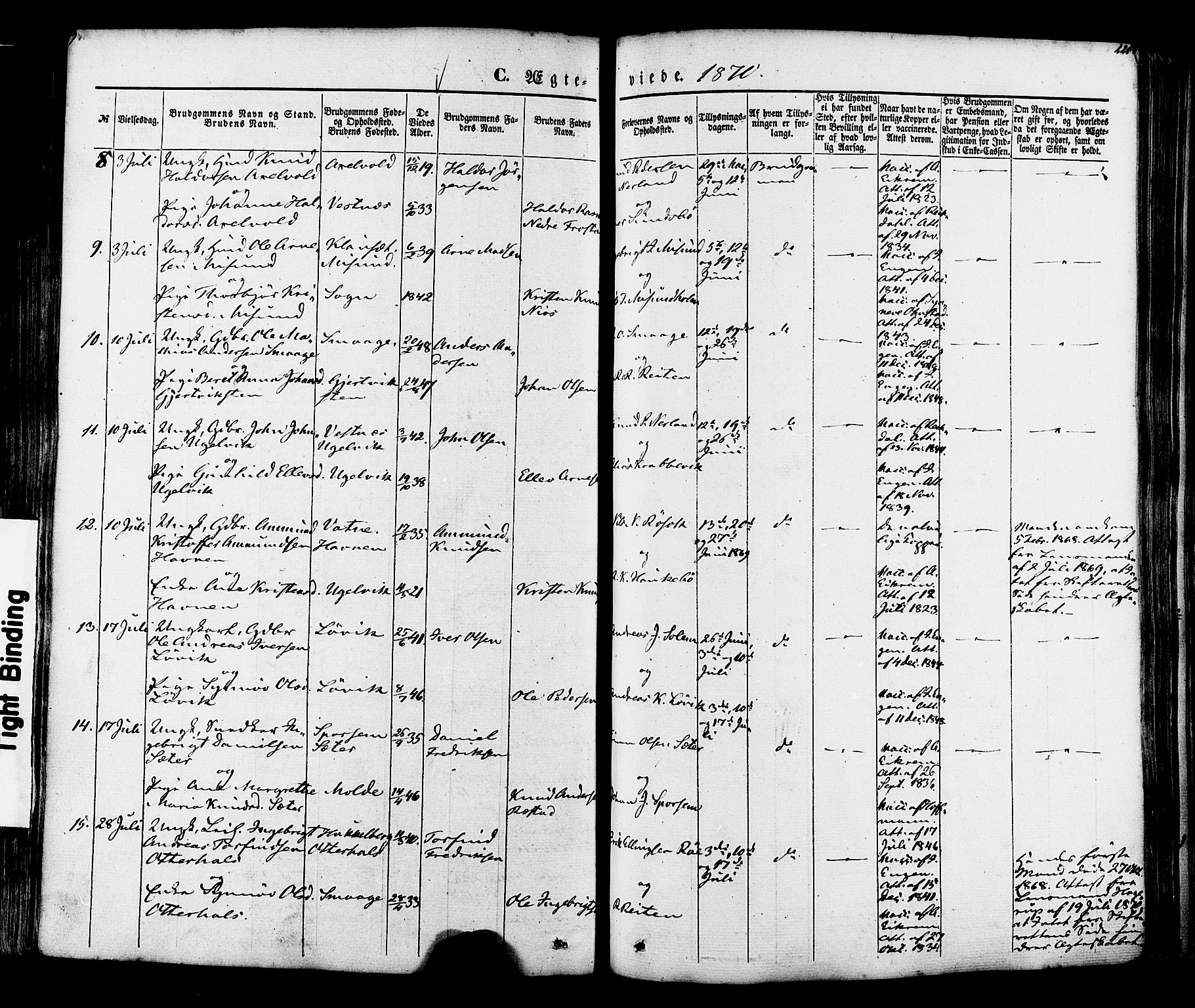 Ministerialprotokoller, klokkerbøker og fødselsregistre - Møre og Romsdal, AV/SAT-A-1454/560/L0719: Parish register (official) no. 560A03, 1845-1872, p. 226