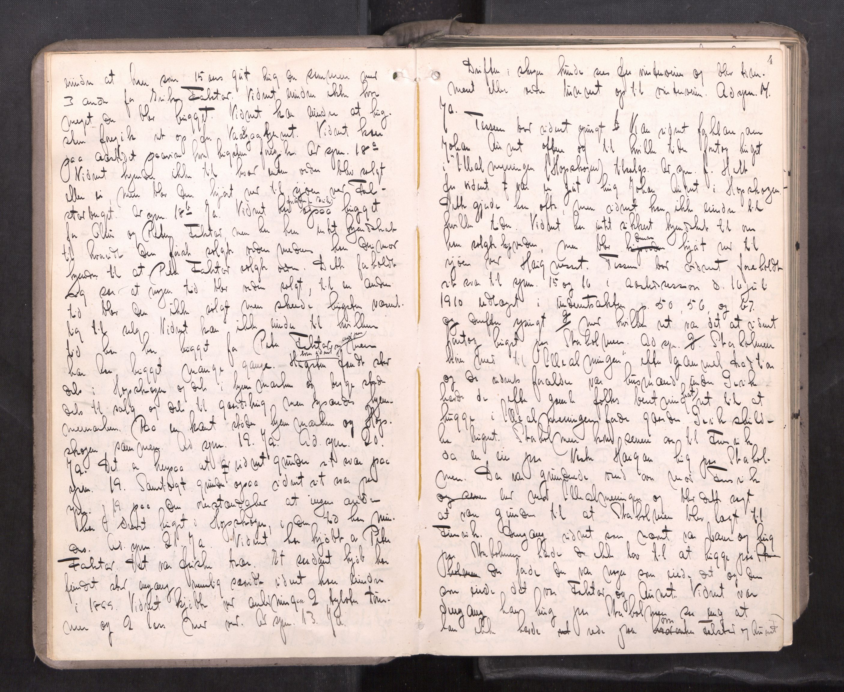 Stjør- og Verdal sorenskriveri, AV/SAT-A-4167/1/1/1B/L0034: Ekstrarettsprotokoll, 1914-1925, p. 3b-4a