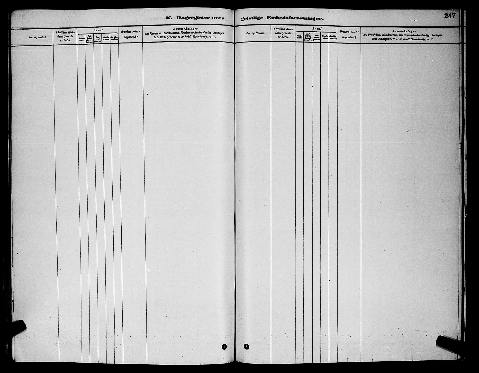 Måsøy sokneprestkontor, AV/SATØ-S-1348/H/Hb/L0002klokker: Parish register (copy) no. 2, 1876-1888, p. 247