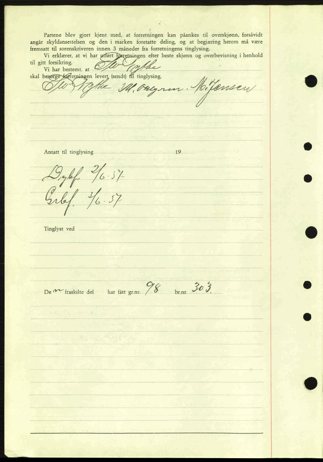 Idd og Marker sorenskriveri, AV/SAO-A-10283/G/Gb/Gbb/L0001: Mortgage book no. A1, 1936-1937, Diary no: : 565/1937
