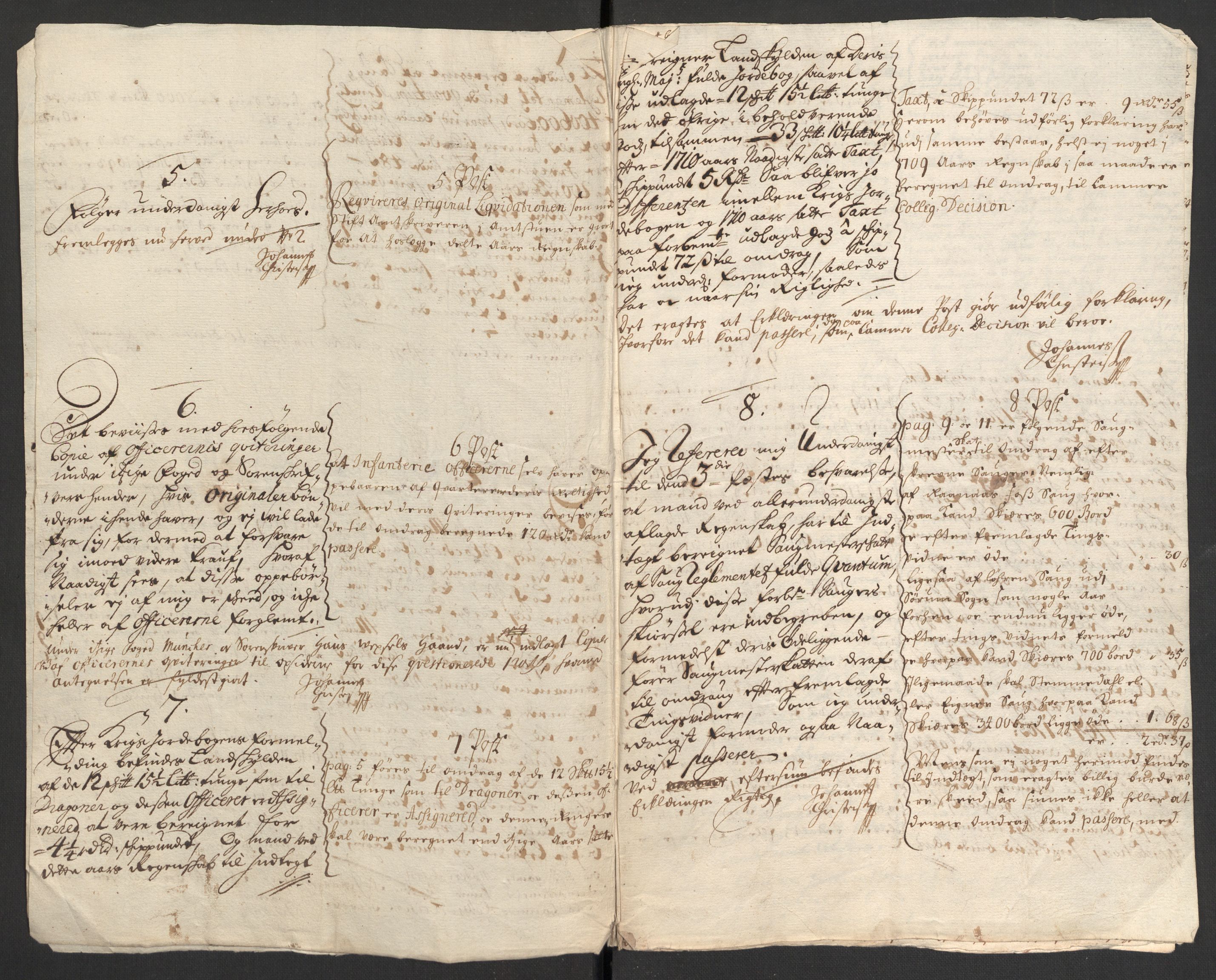 Rentekammeret inntil 1814, Reviderte regnskaper, Fogderegnskap, RA/EA-4092/R11/L0592: Fogderegnskap Nedre Romerike, 1710-1711, p. 163