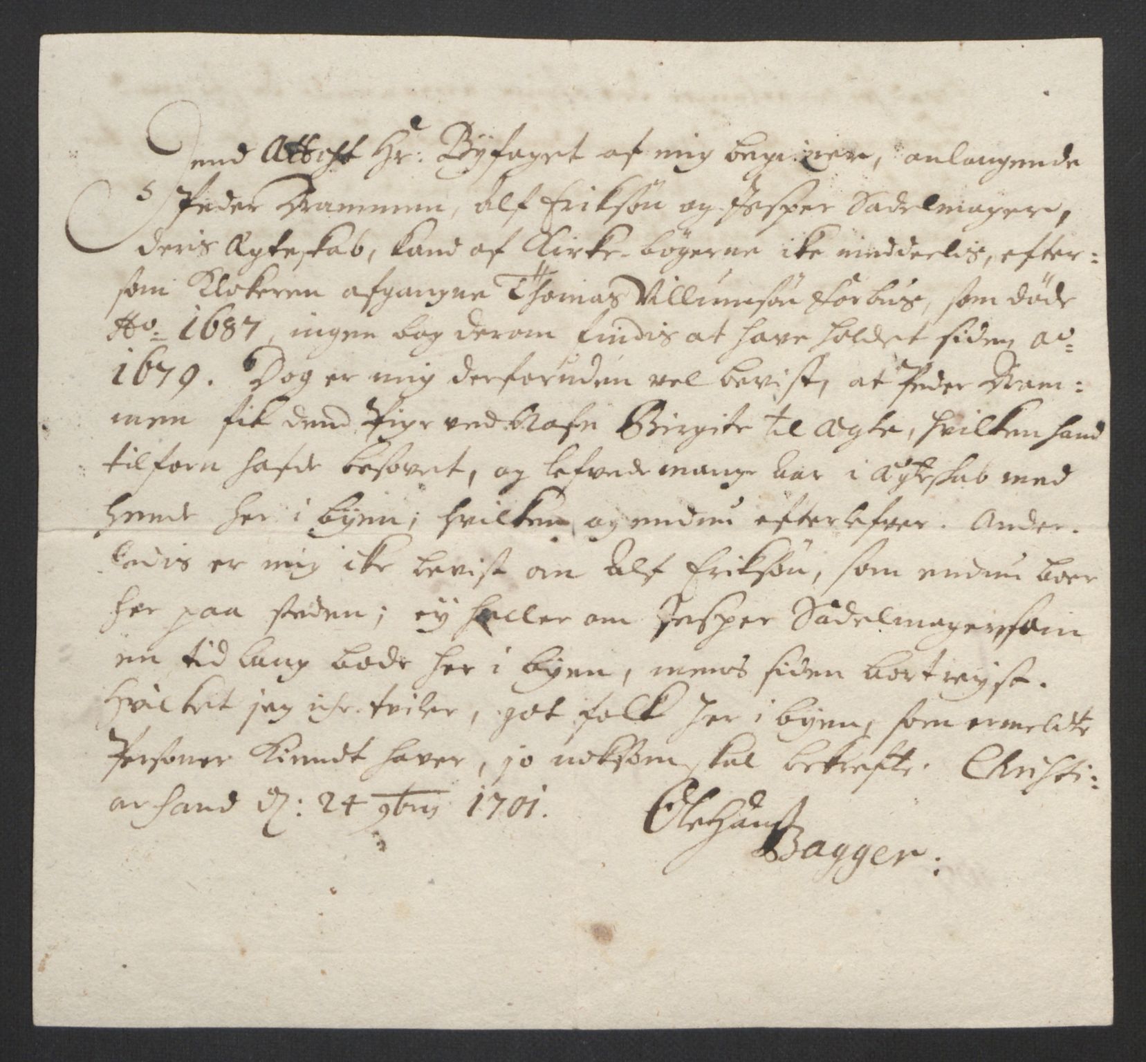 Rentekammeret inntil 1814, Reviderte regnskaper, Byregnskaper, RA/EA-4066/R/Rm/L0285: [M18] Sikt og sakefall, 1681-1718, p. 275