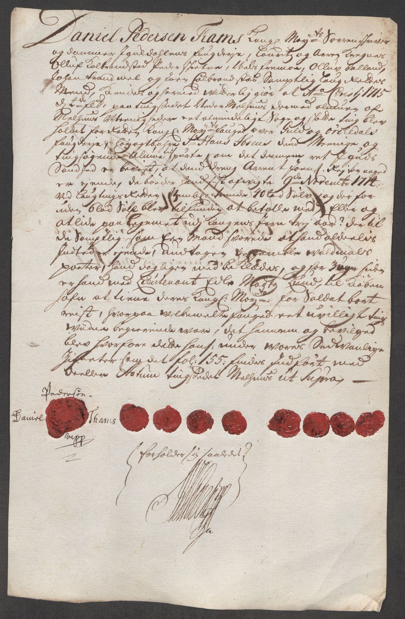 Rentekammeret inntil 1814, Reviderte regnskaper, Fogderegnskap, AV/RA-EA-4092/R60/L3965: Fogderegnskap Orkdal og Gauldal, 1714, p. 525