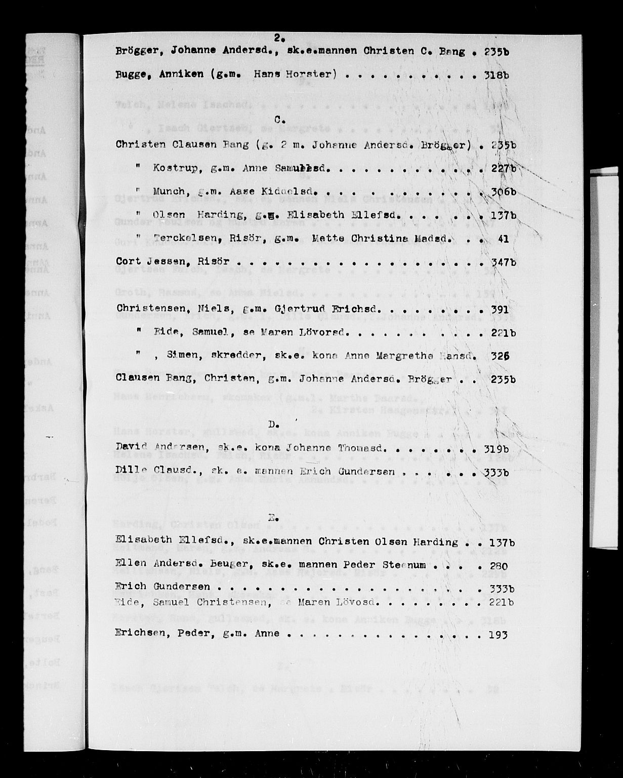 Arendal byfogd, AV/SAK-1222-0001/H/Hc/L0004: Skifteprotokoll nr. 3 for Arendal og Risør, m/register, 1734-1741, p. 2