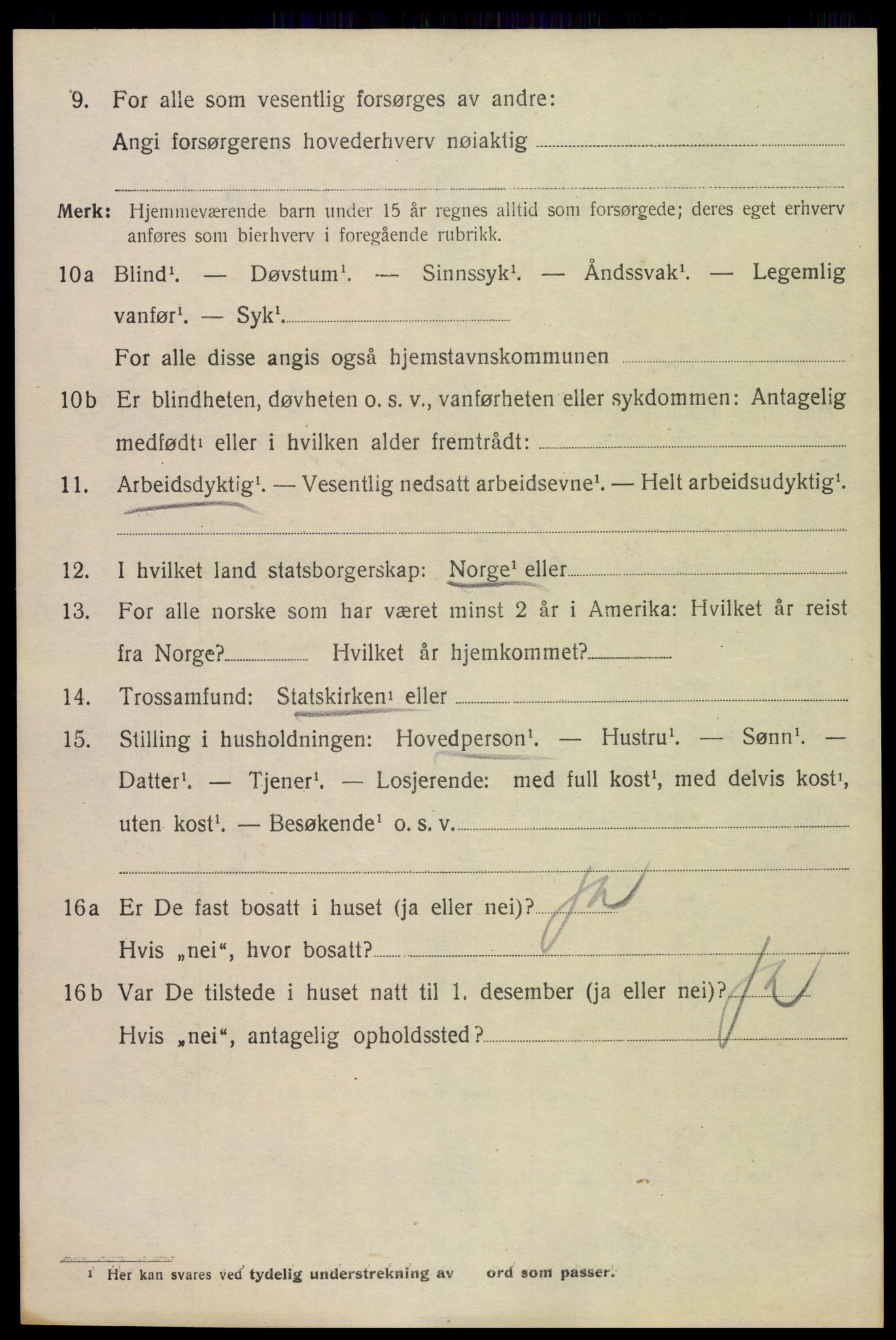 SAH, 1920 census for Åsnes, 1920, p. 4759