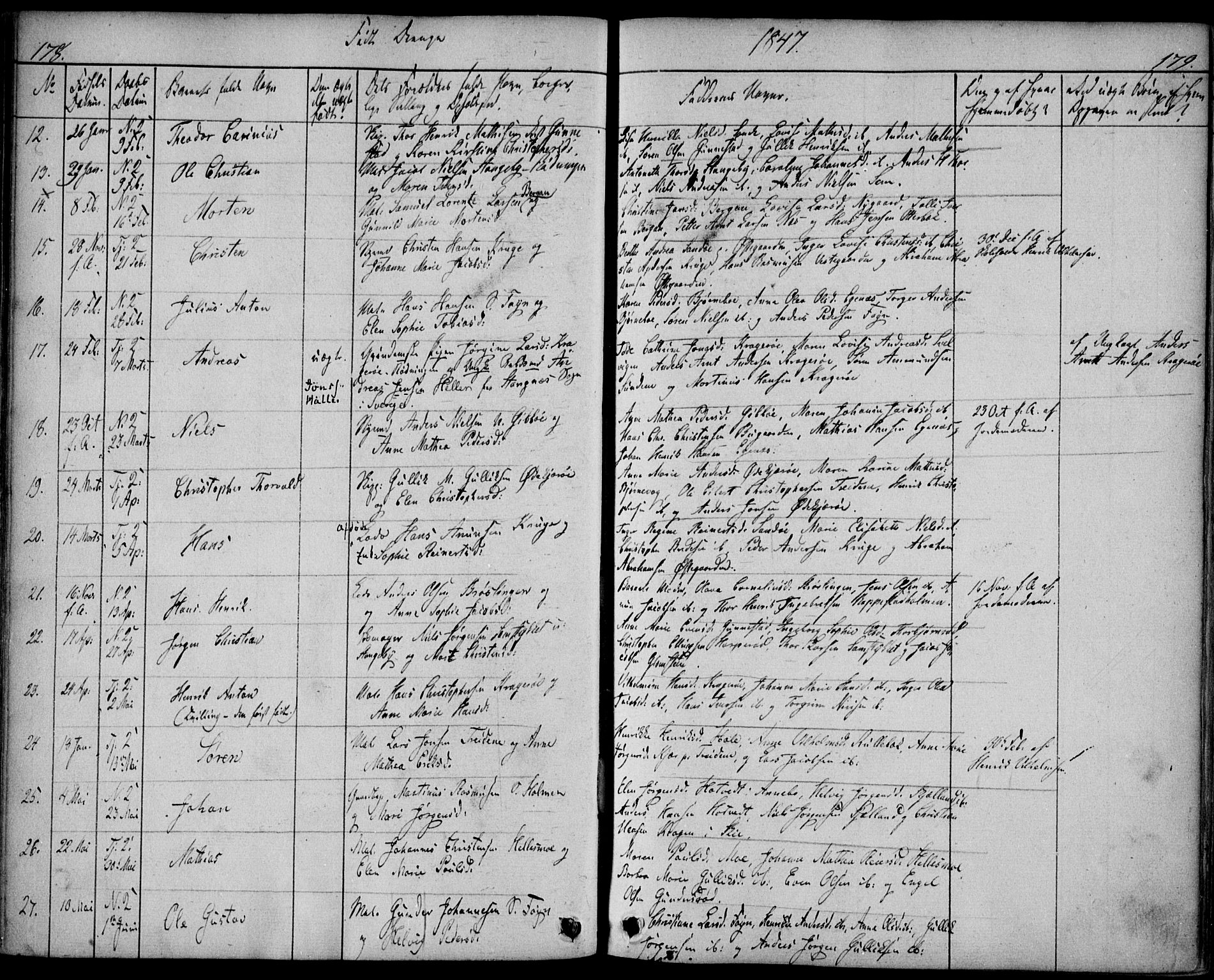 Nøtterøy kirkebøker, AV/SAKO-A-354/F/Fa/L0005: Parish register (official) no. I 5, 1839-1852, p. 178-179