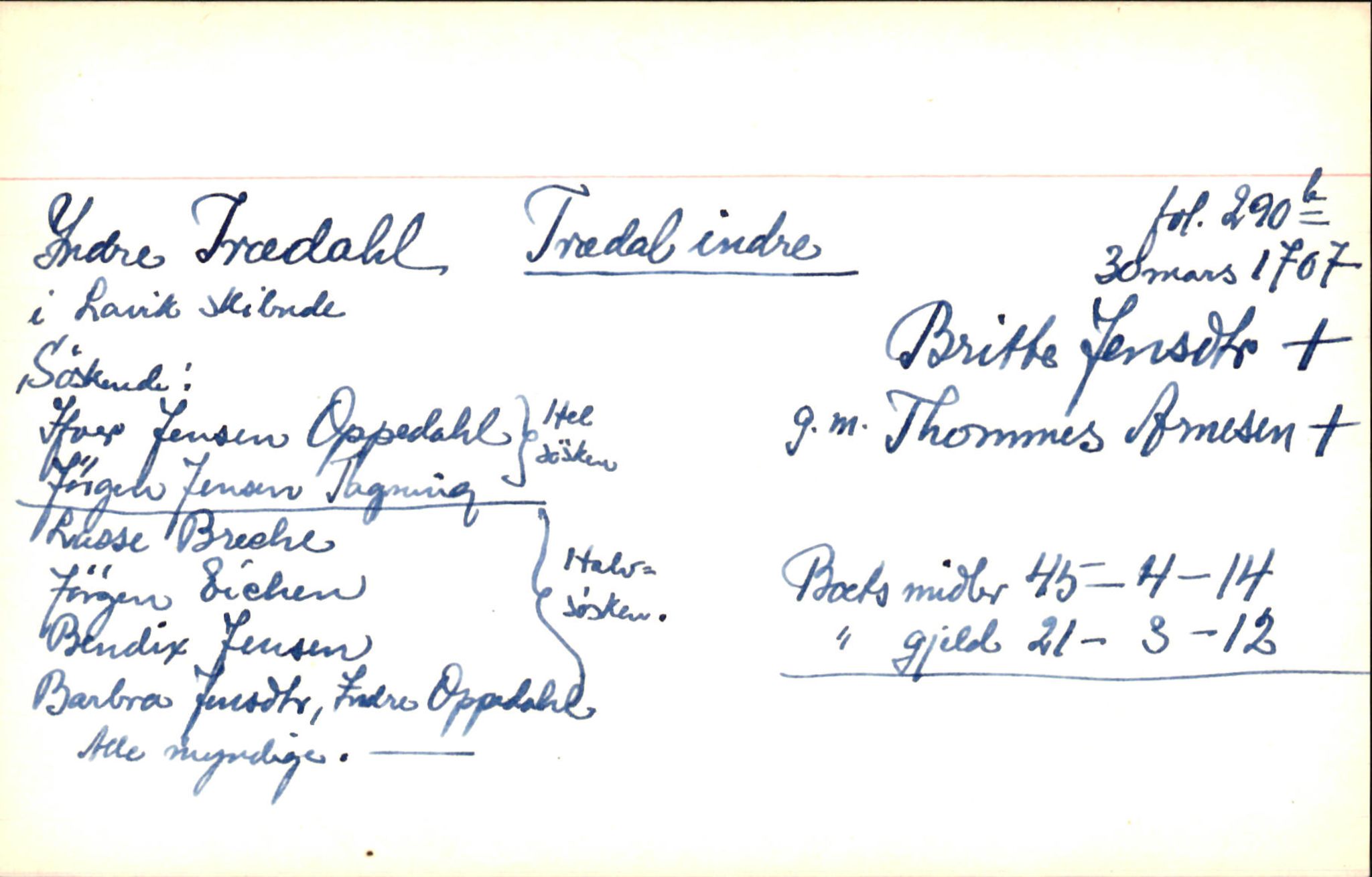 Skiftekort ved Statsarkivet i Bergen, SAB/SKIFTEKORT/006/L0001: Skifteprotokoll nr. 1-2, 1698-1720, p. 409