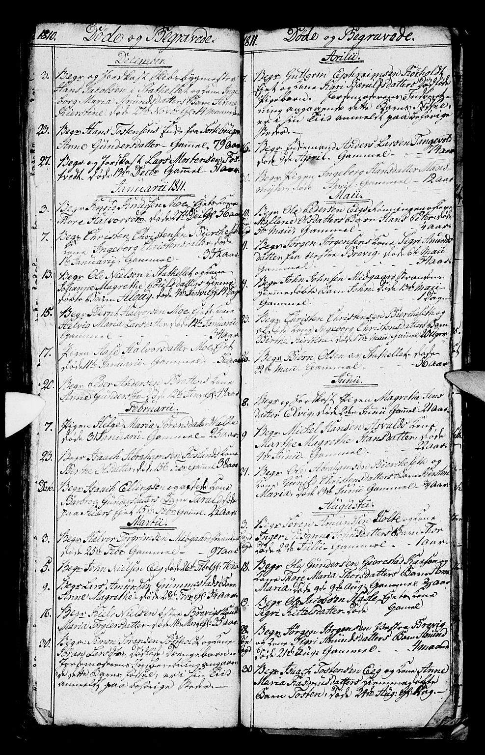 Bamble kirkebøker, AV/SAKO-A-253/G/Ga/L0004: Parish register (copy) no. I 4, 1808-1814