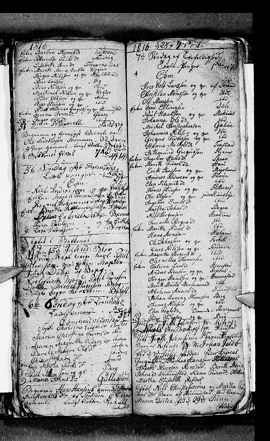 Kvæfjord sokneprestkontor, AV/SATØ-S-1323/G/Ga/Gab/L0001klokker: Parish register (copy) no. 1, 1806-1824