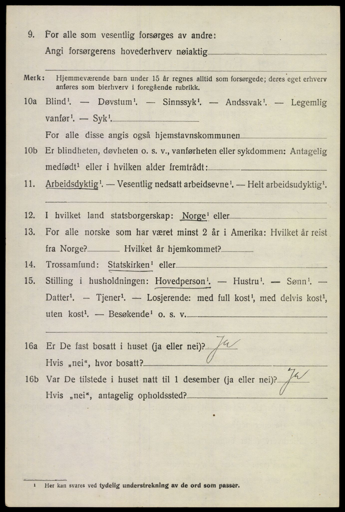 SAKO, 1920 census for Modum, 1920, p. 9000