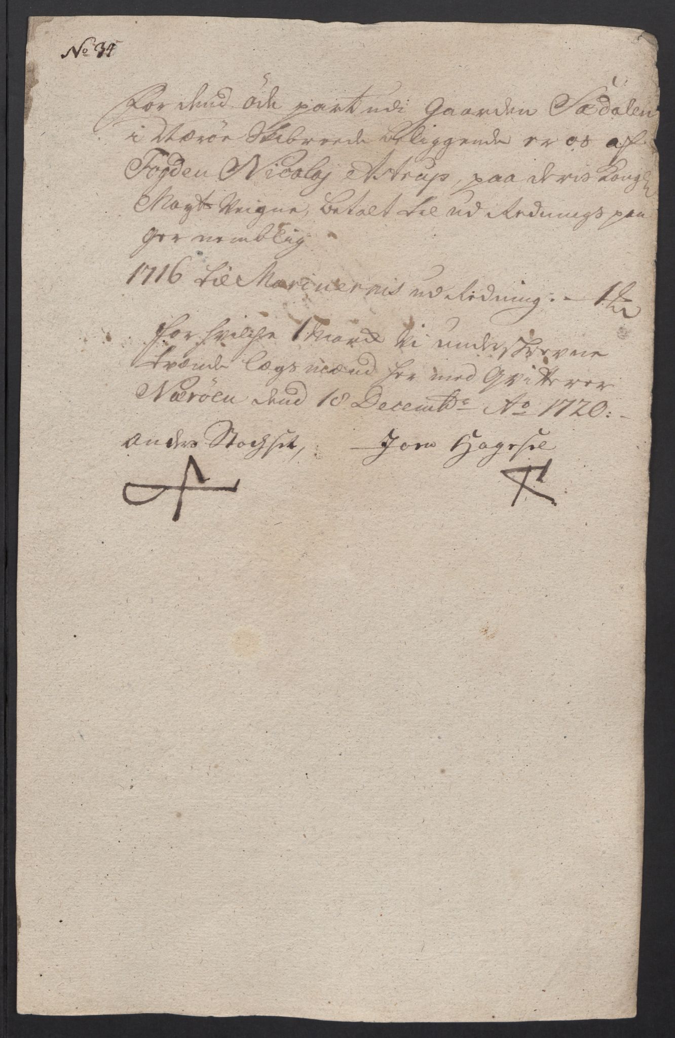 Rentekammeret inntil 1814, Reviderte regnskaper, Fogderegnskap, AV/RA-EA-4092/R54/L3570: Fogderegnskap Sunnmøre, 1718, p. 181