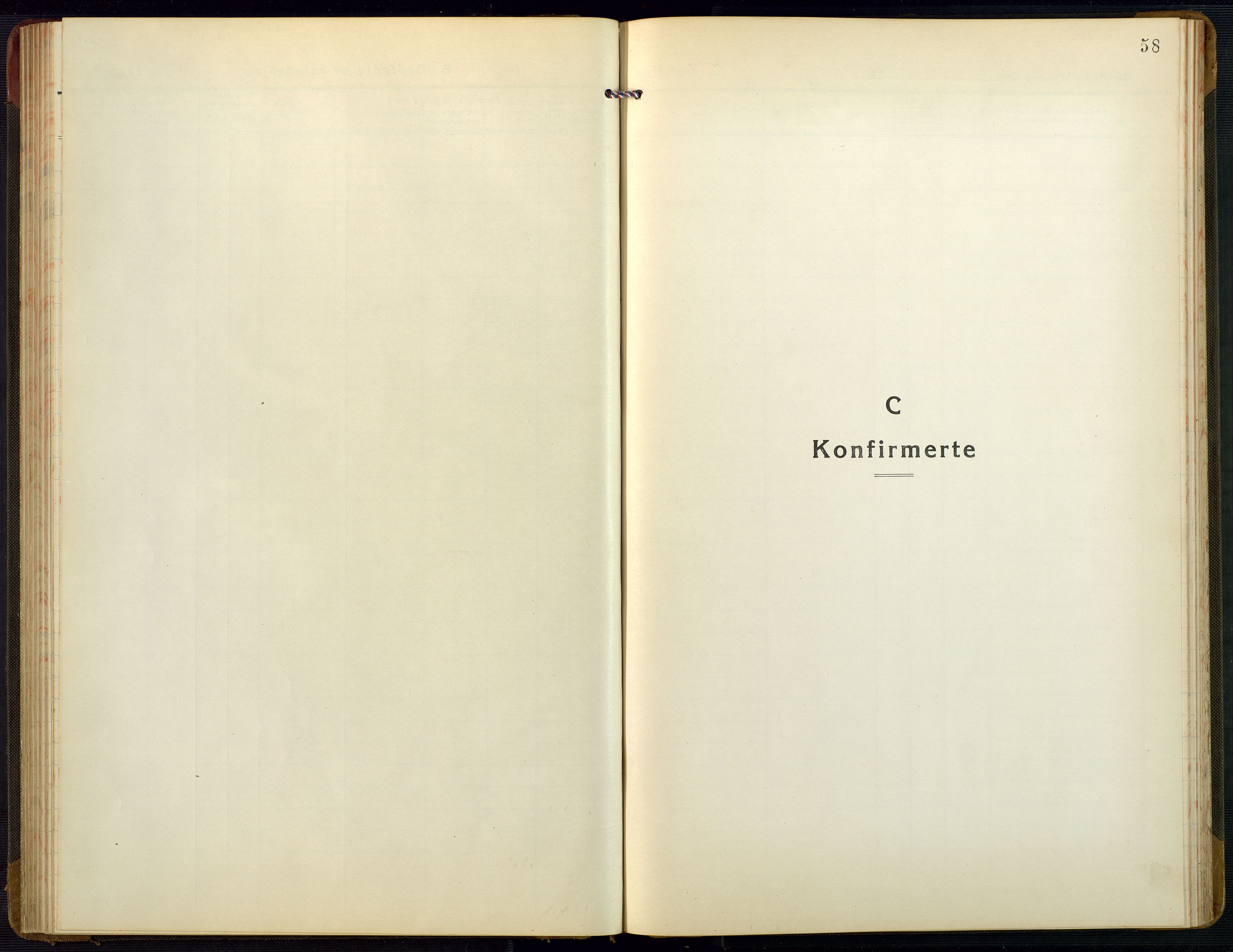 Bygland sokneprestkontor, AV/SAK-1111-0006/F/Fb/Fbb/L0005: Parish register (copy) no. B 5, 1920-1955, p. 58