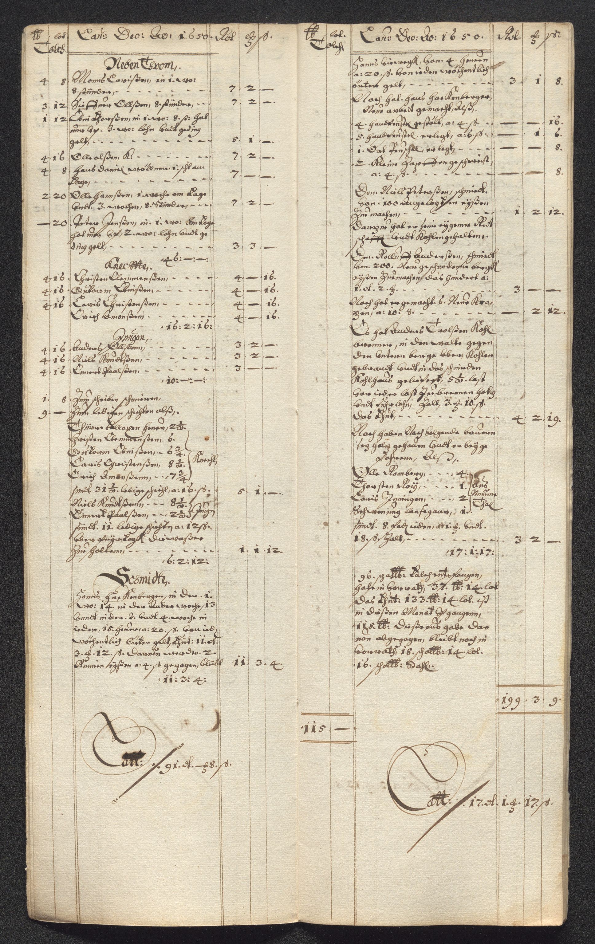 Kongsberg Sølvverk 1623-1816, AV/SAKO-EA-3135/001/D/Dc/Dcd/L0024: Utgiftsregnskap for gruver m.m. , 1650, p. 175
