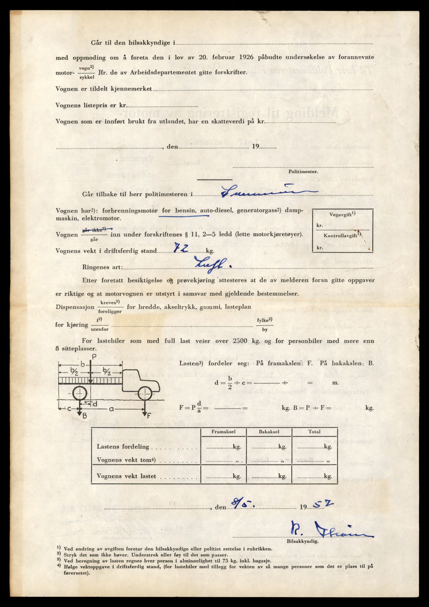 Møre og Romsdal vegkontor - Ålesund trafikkstasjon, AV/SAT-A-4099/F/Fe/L0040: Registreringskort for kjøretøy T 13531 - T 13709, 1927-1998, p. 1409