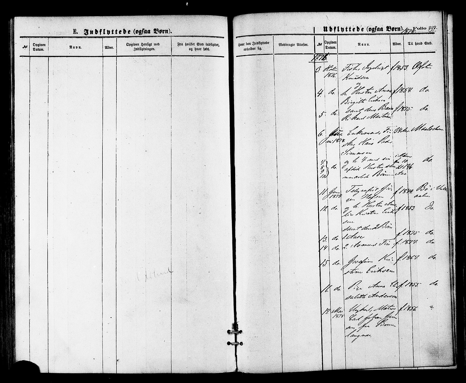 Vardø sokneprestkontor, SATØ/S-1332/H/Ha/L0005kirke: Parish register (official) no. 5, 1872-1878, p. 297
