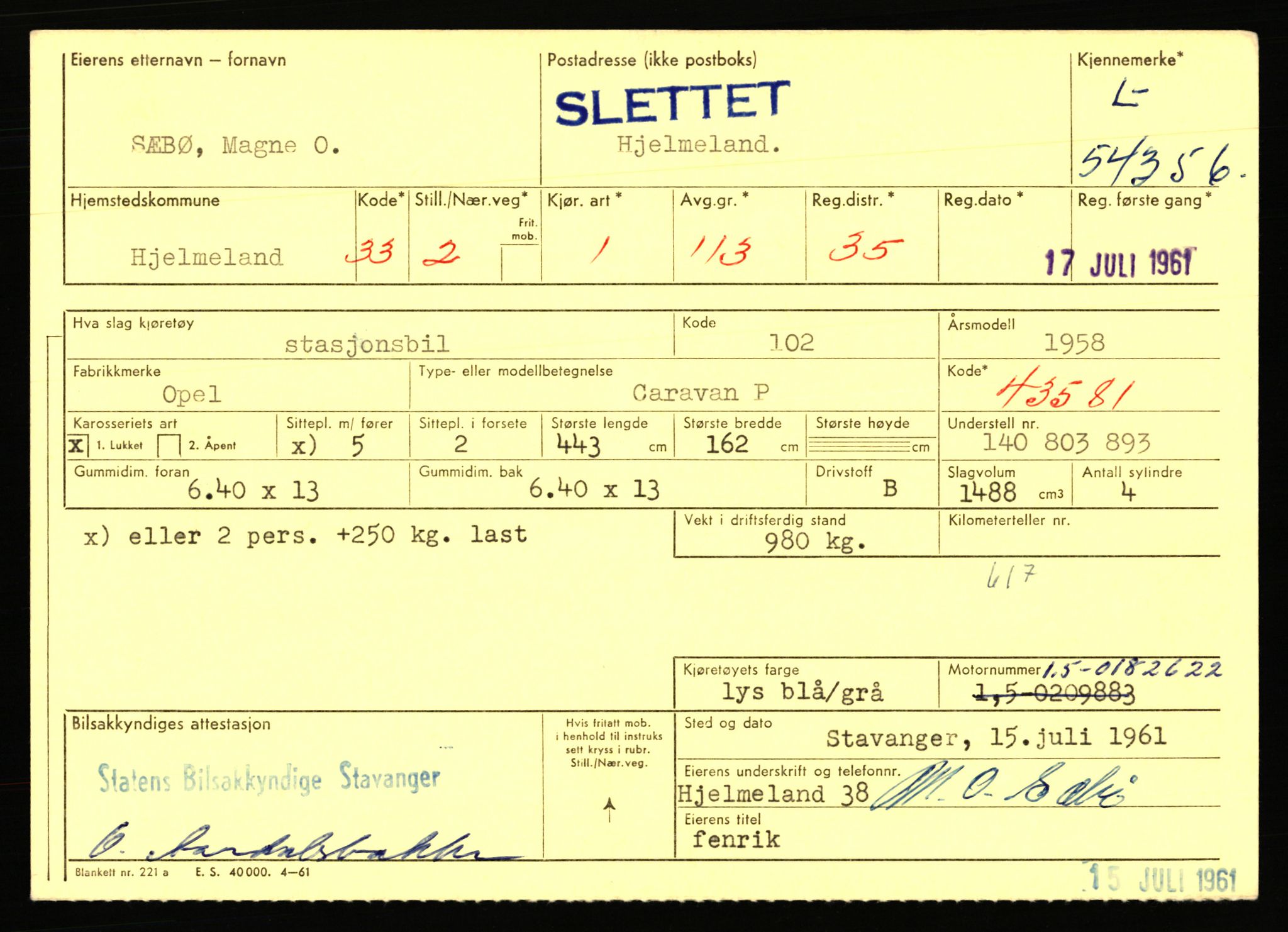 Stavanger trafikkstasjon, AV/SAST-A-101942/0/F/L0054: L-54200 - L-55699, 1930-1971, p. 319