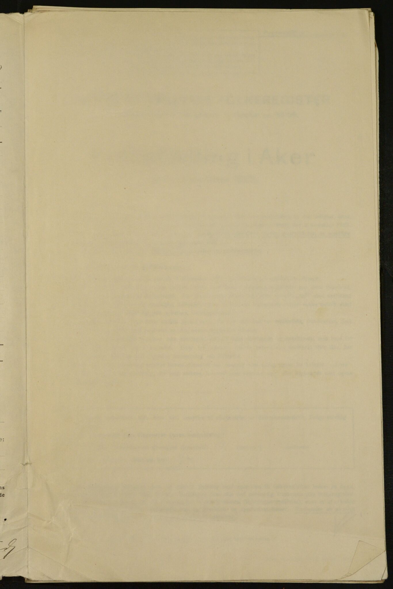 , Municipal Census 1923 for Aker, 1923, p. 30160