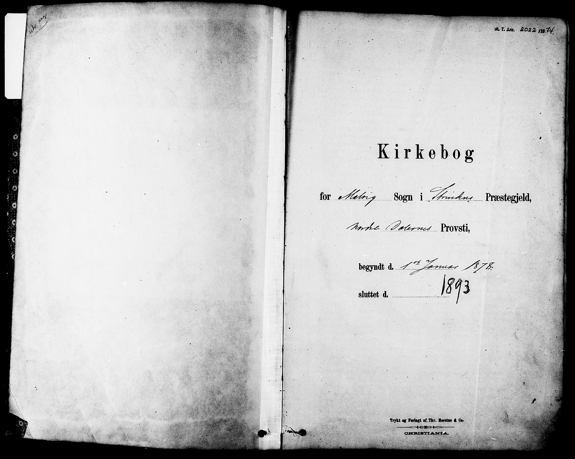 Ministerialprotokoller, klokkerbøker og fødselsregistre - Sør-Trøndelag, SAT/A-1456/616/L0410: Parish register (official) no. 616A07, 1878-1893