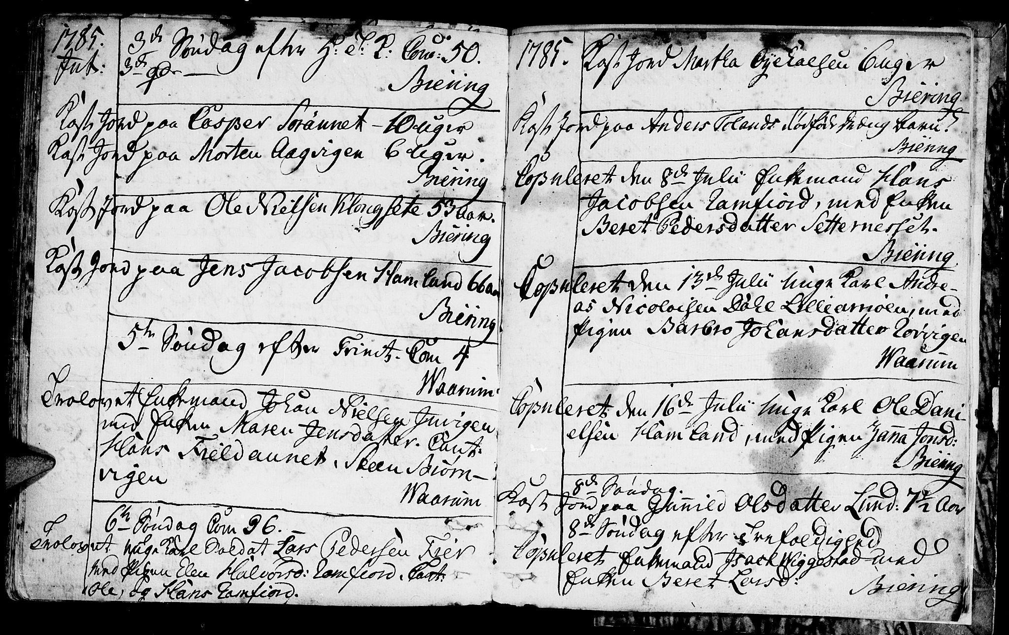 Ministerialprotokoller, klokkerbøker og fødselsregistre - Nord-Trøndelag, SAT/A-1458/784/L0665: Parish register (official) no. 784A01, 1730-1785