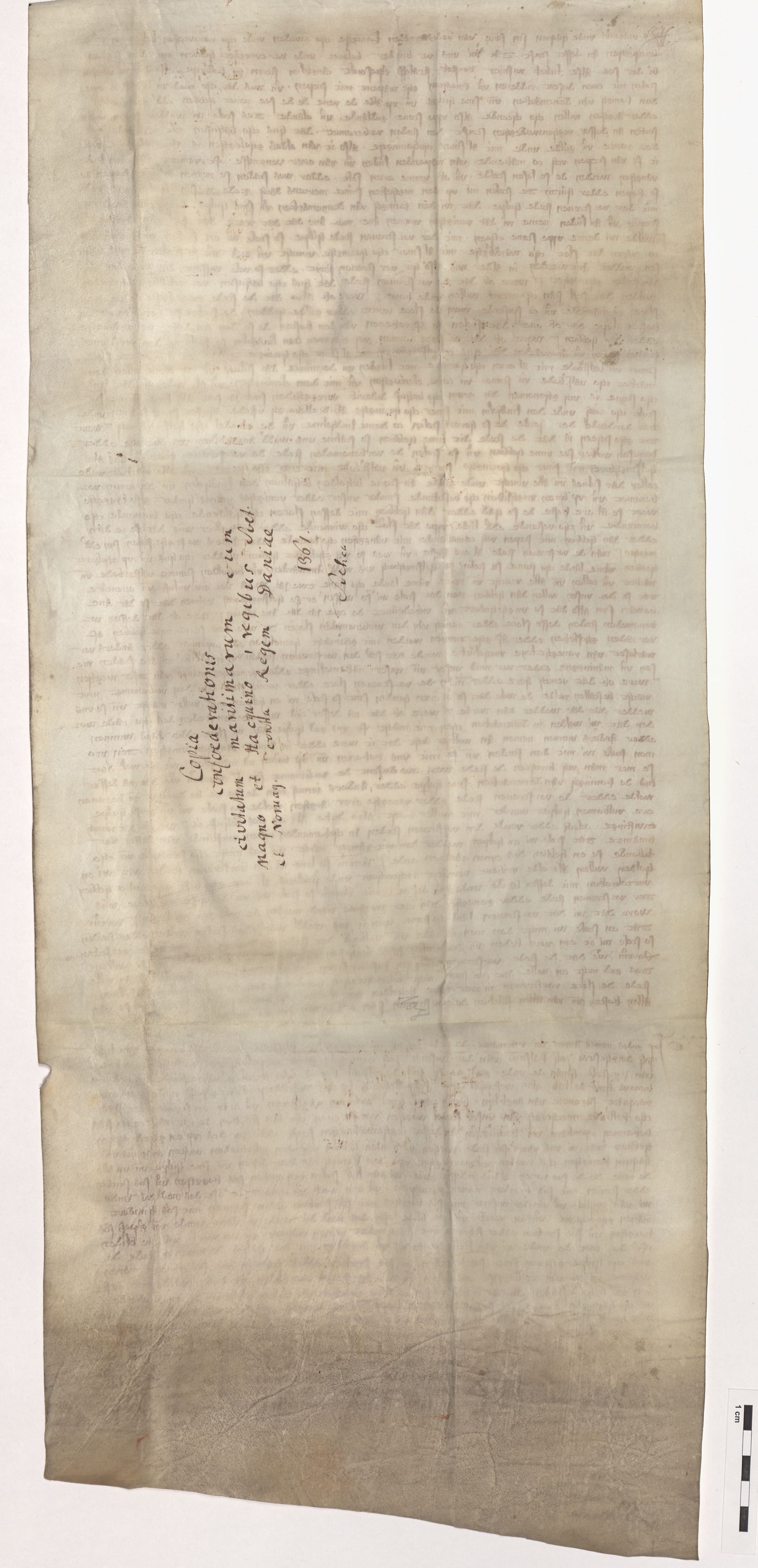 07.1 Urkunden, 3 Auswärtige Beziehungen (Externa), AHL/-/27: Schweden (Suecica), 1161-1855, p. 17