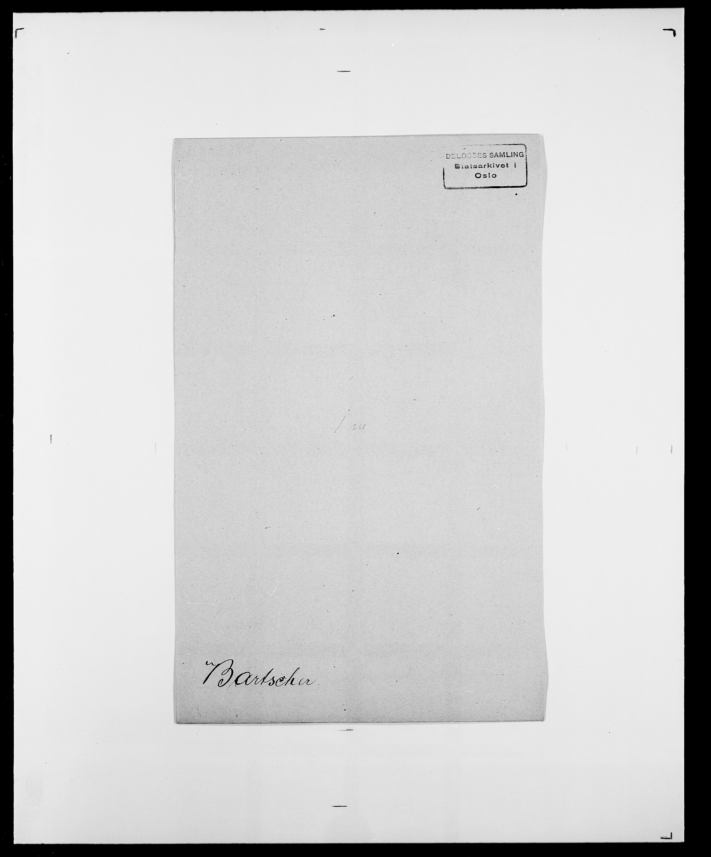 Delgobe, Charles Antoine - samling, SAO/PAO-0038/D/Da/L0003: Barca - Bergen, p. 401