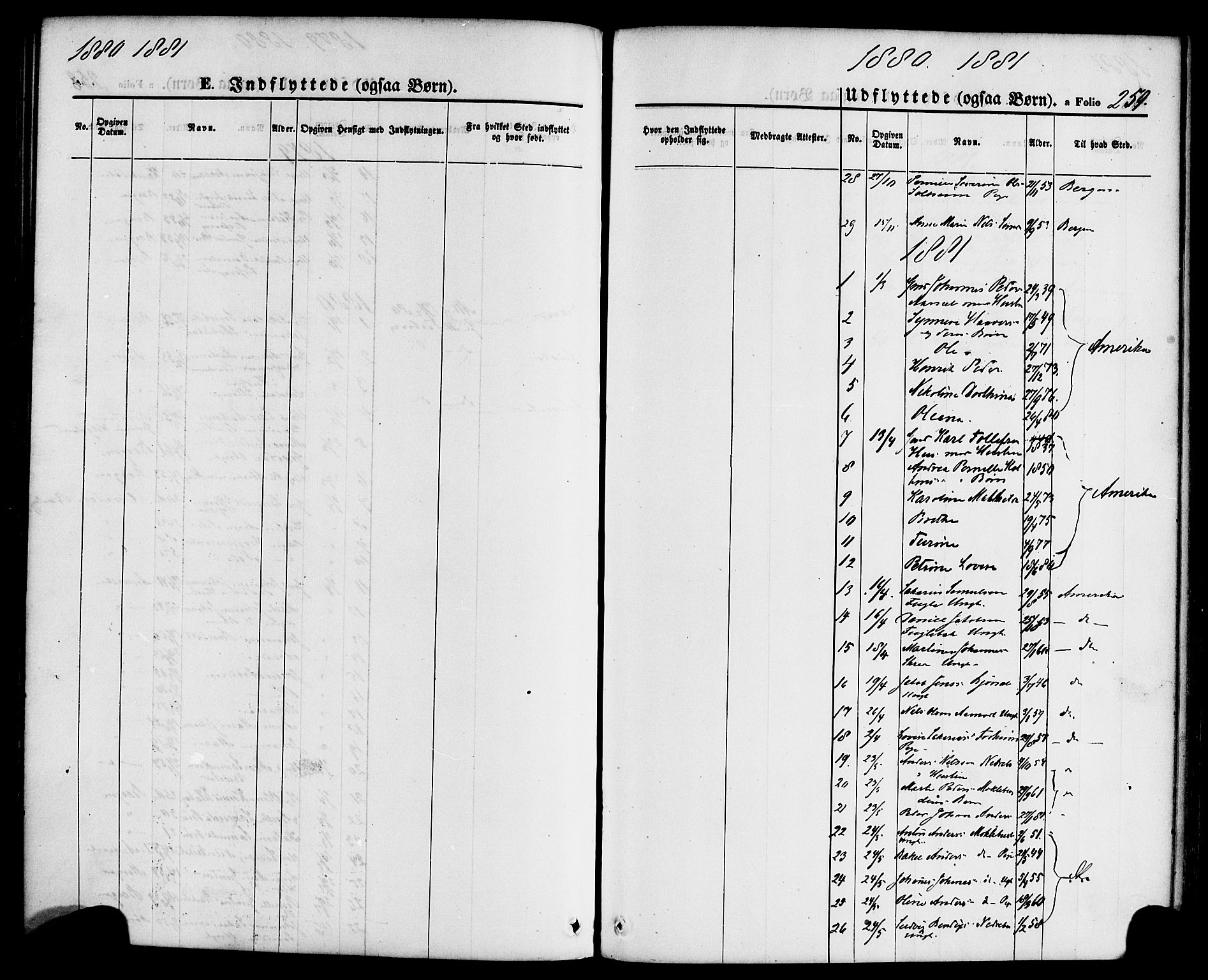Jølster sokneprestembete, SAB/A-80701/H/Haa/Haaa/L0011: Parish register (official) no. A 11, 1866-1881, p. 259
