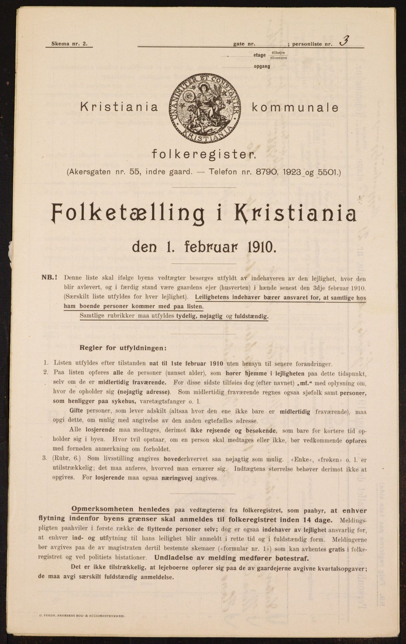 OBA, Municipal Census 1910 for Kristiania, 1910, p. 90841