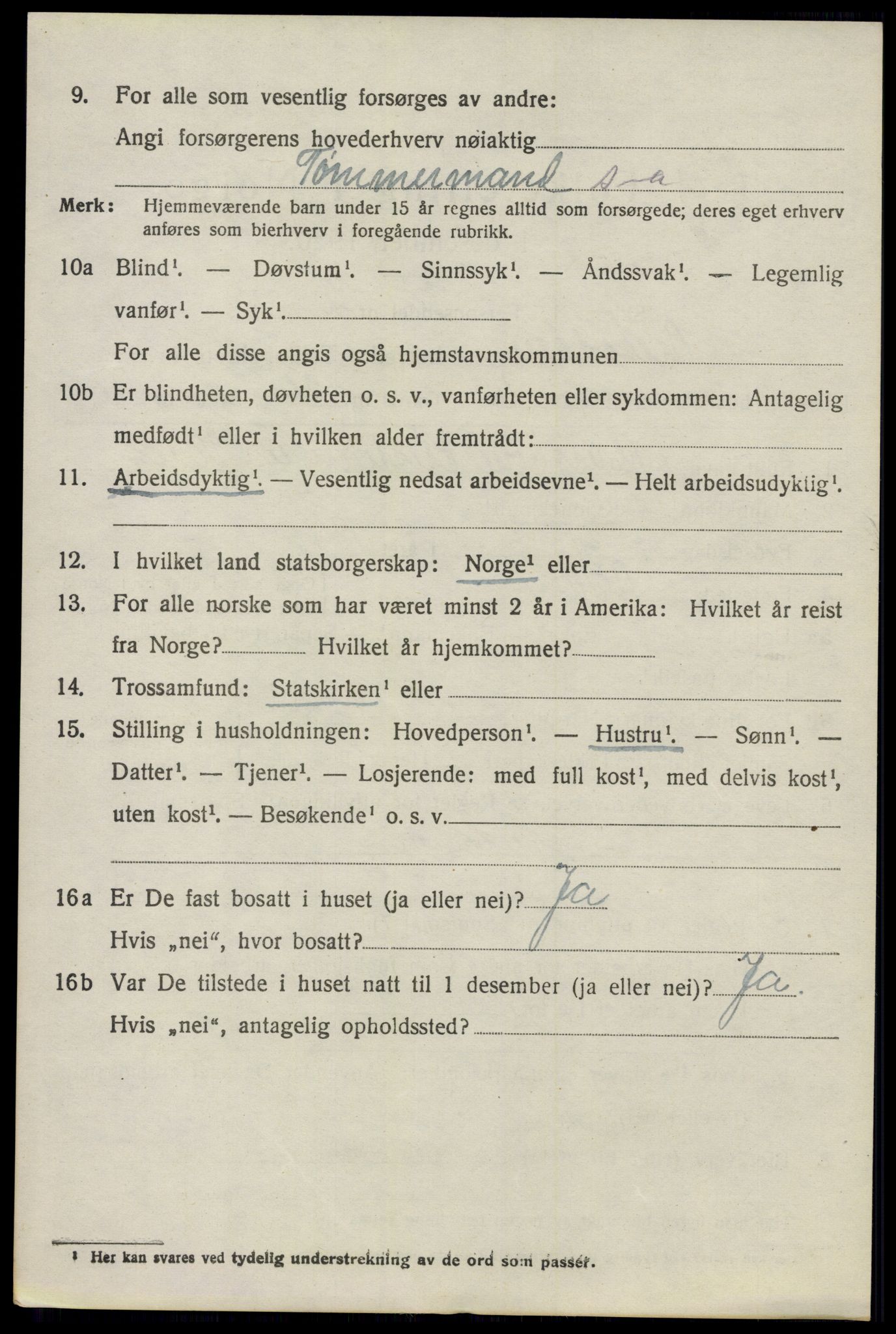 SAO, 1920 census for Nesodden, 1920, p. 6402