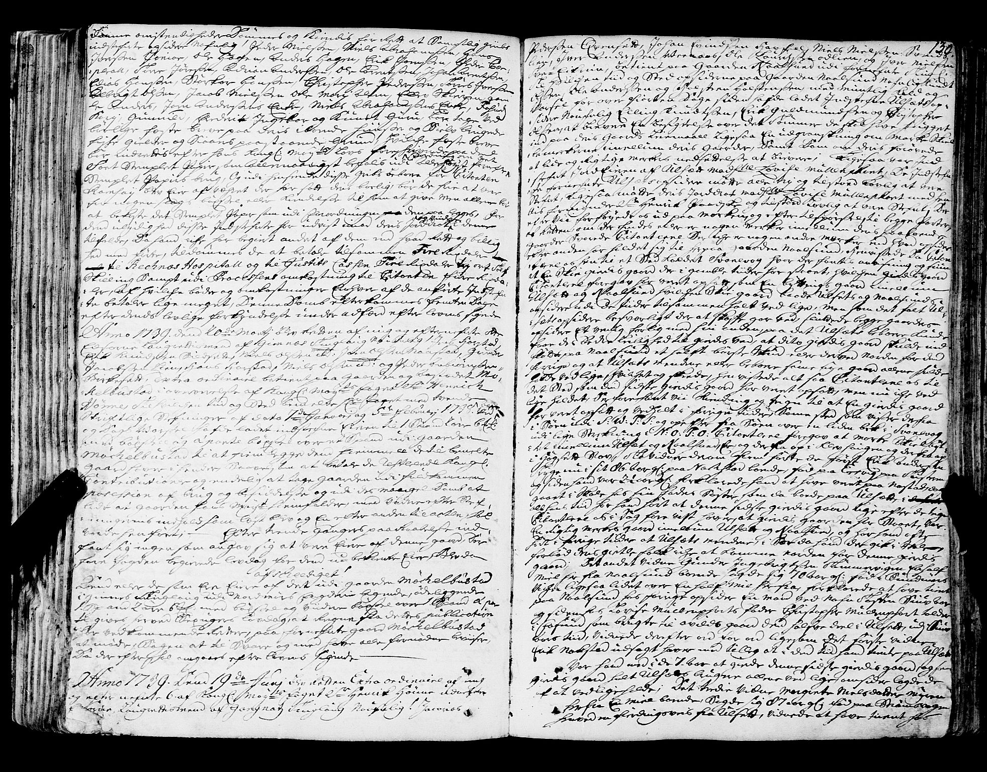 Nordmøre sorenskriveri, SAT/A-4132/1/1/1A/L0020: Tingbok nr. 19, 1736-1740, p. 130