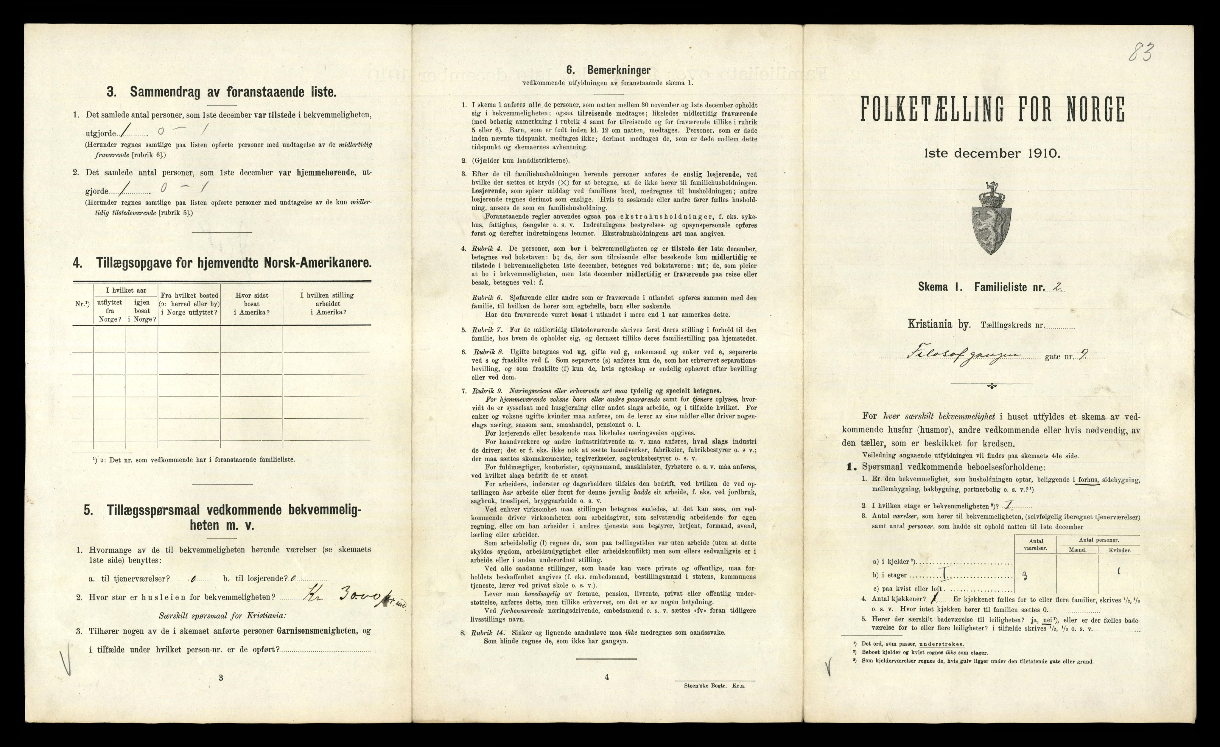 RA, 1910 census for Kristiania, 1910, p. 23807