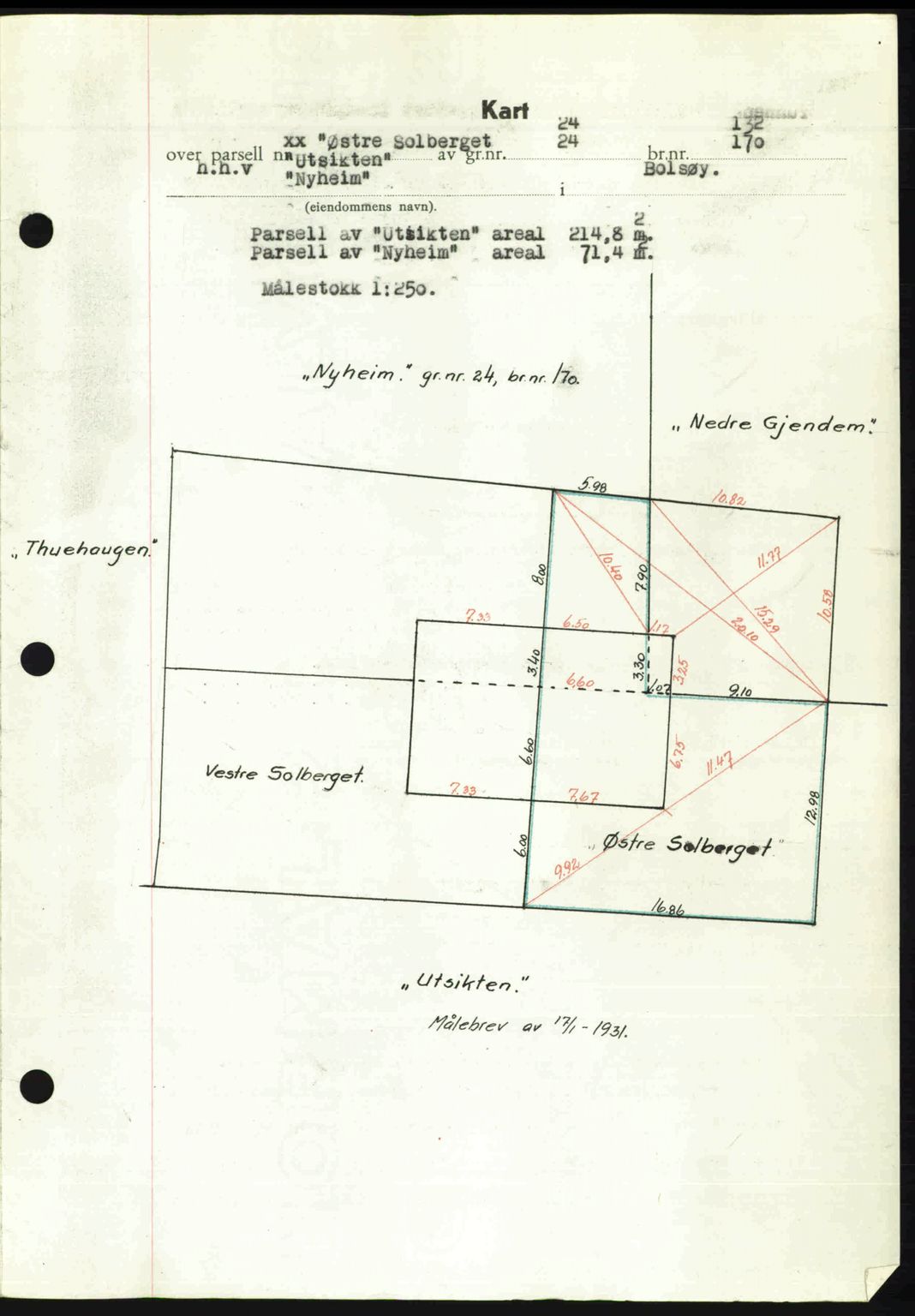 Romsdal sorenskriveri, AV/SAT-A-4149/1/2/2C: Mortgage book no. A24, 1947-1947, Diary no: : 2467/1947