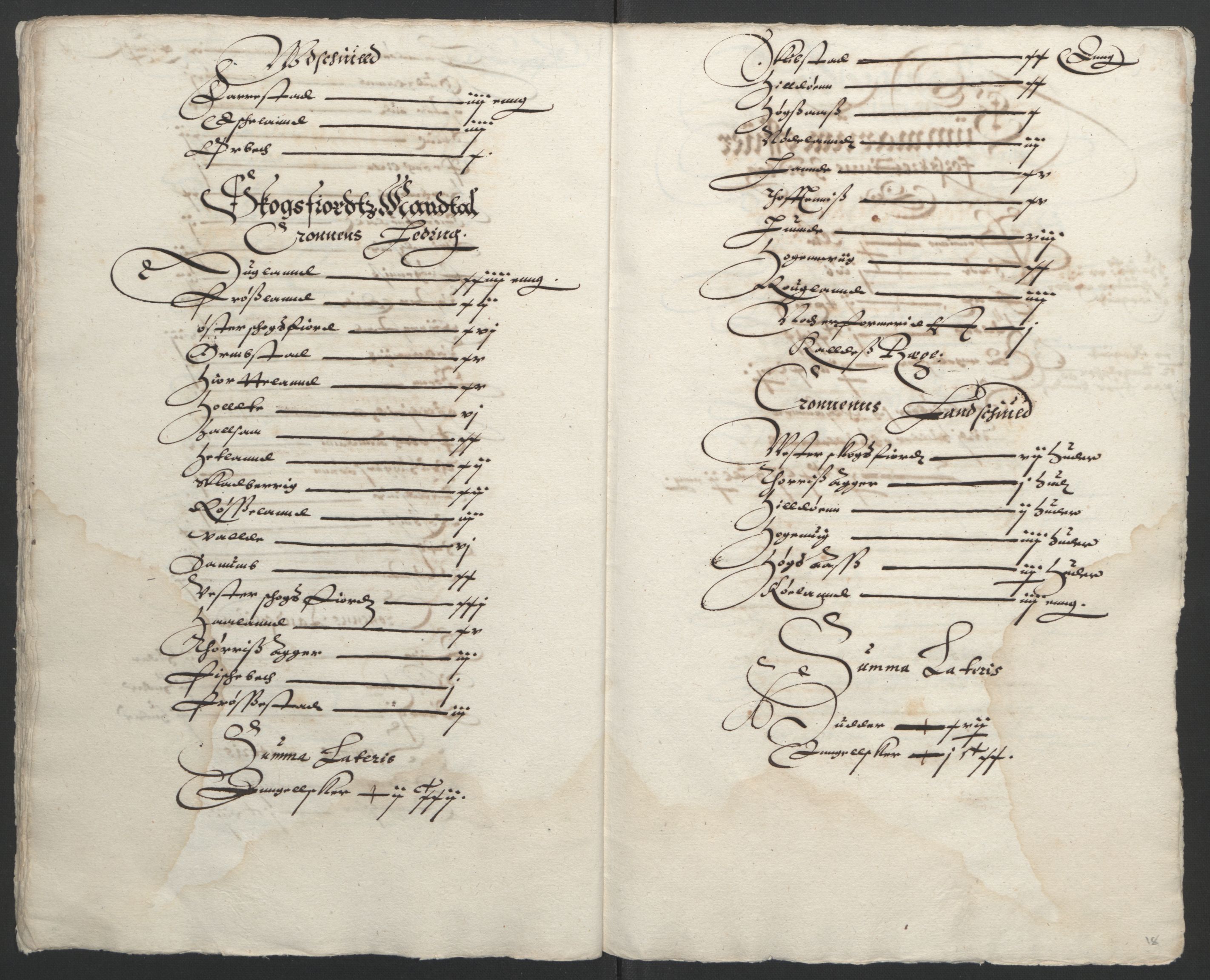 Stattholderembetet 1572-1771, RA/EA-2870/Ek/L0002/0002: Jordebøker til utlikning av garnisonsskatt 1624-1626: / Jordebøker for Agdesiden len, 1624-1625, p. 55