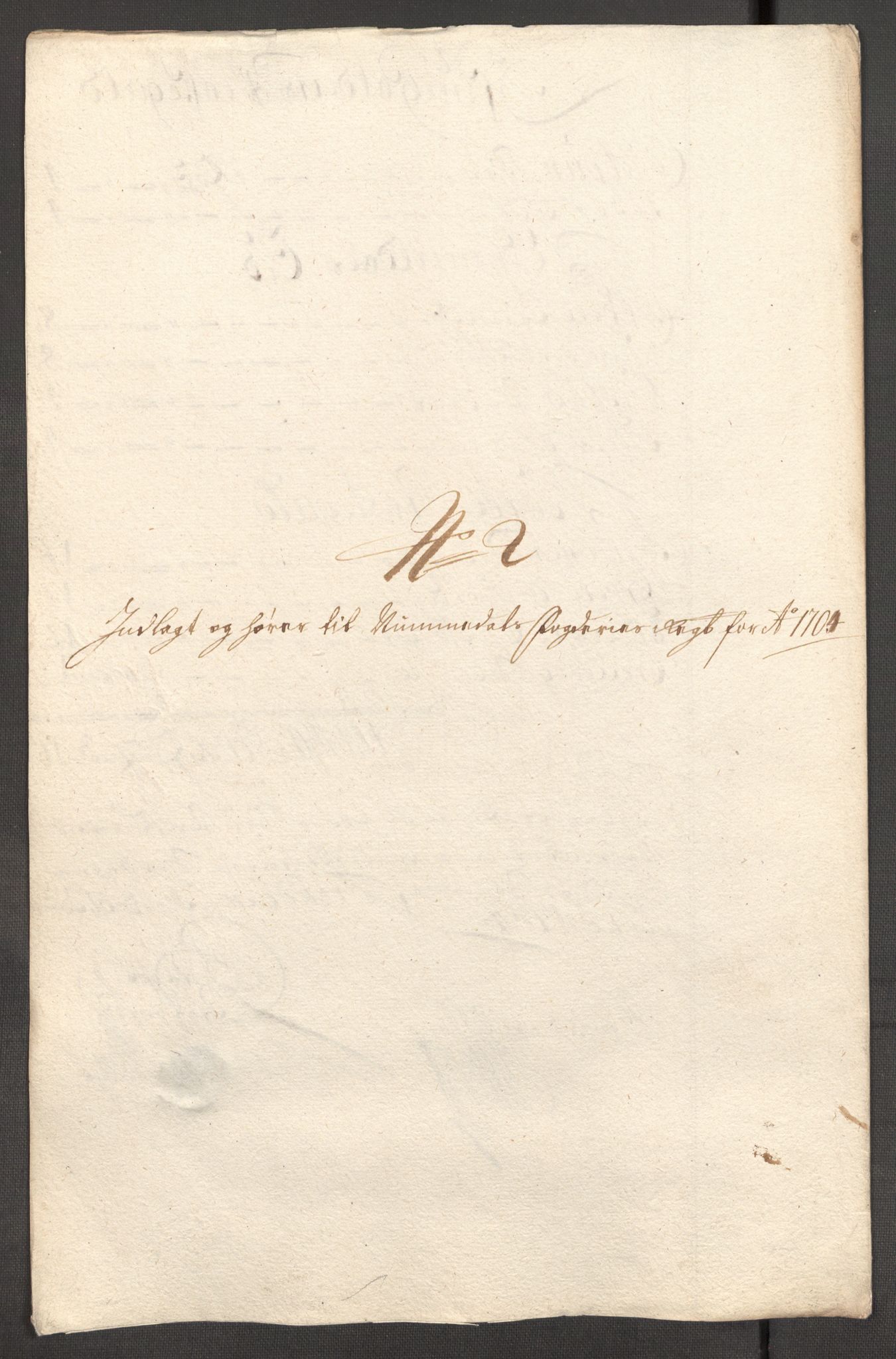 Rentekammeret inntil 1814, Reviderte regnskaper, Fogderegnskap, AV/RA-EA-4092/R64/L4428: Fogderegnskap Namdal, 1703-1704, p. 270