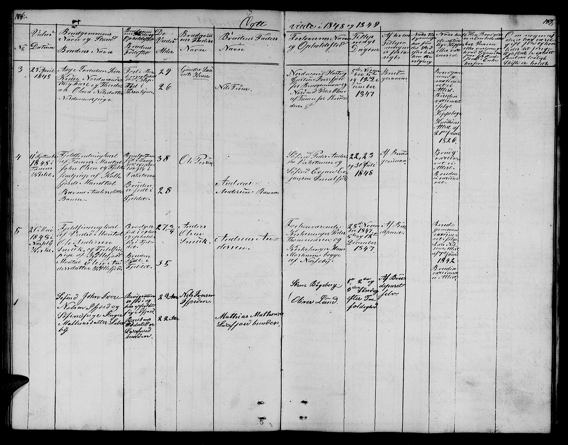 Lebesby sokneprestkontor, AV/SATØ-S-1353/H/Hb/L0001klokker: Parish register (copy) no. 1, 1846-1862, p. 188-189