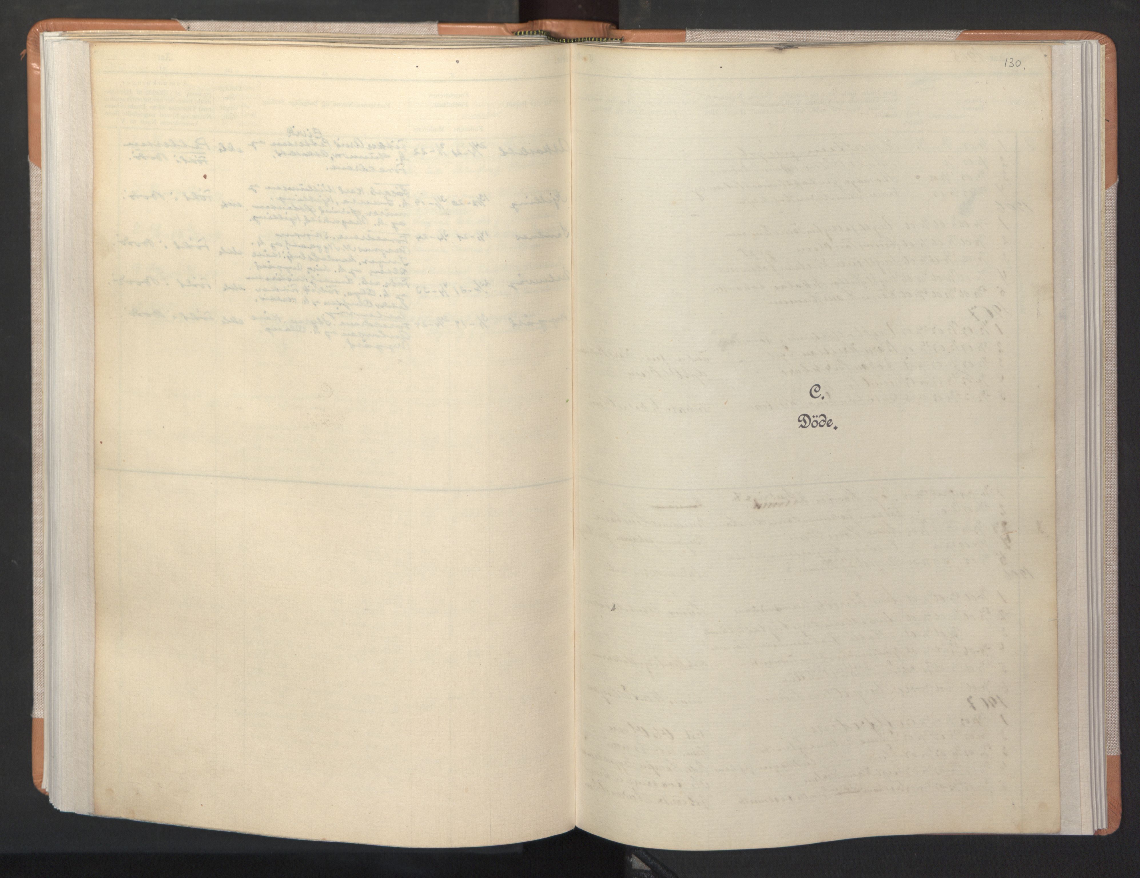 Ministerialprotokoller, klokkerbøker og fødselsregistre - Nordland, SAT/A-1459/806/L0117: Parish register (copy) no. 806C01, 1905-1957, p. 130