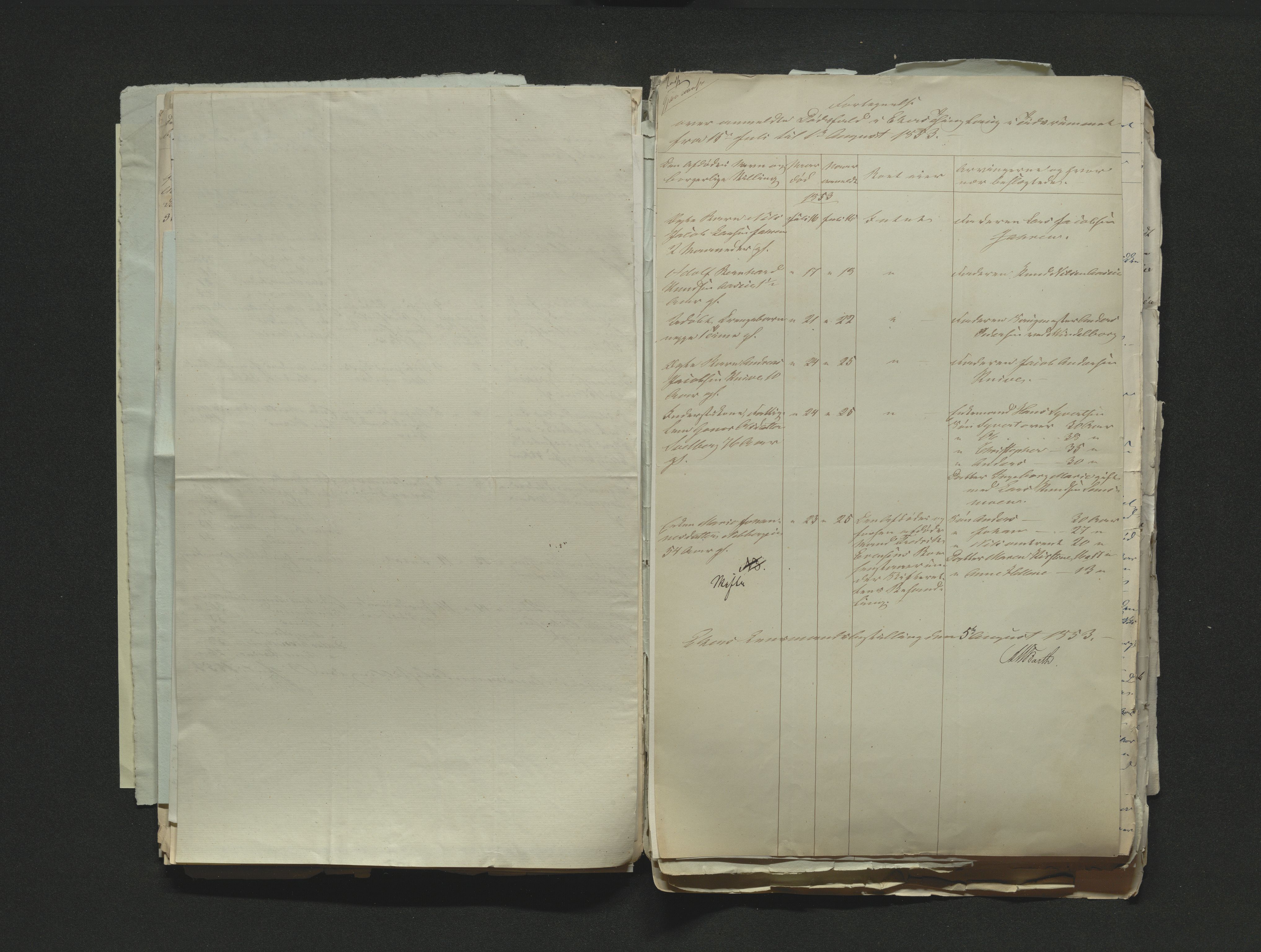 Eiker, Modum og Sigdal sorenskriveri, AV/SAKO-A-123/H/Ha/Hab/L0008: Dødsfallsmeldinger, 1850-1853