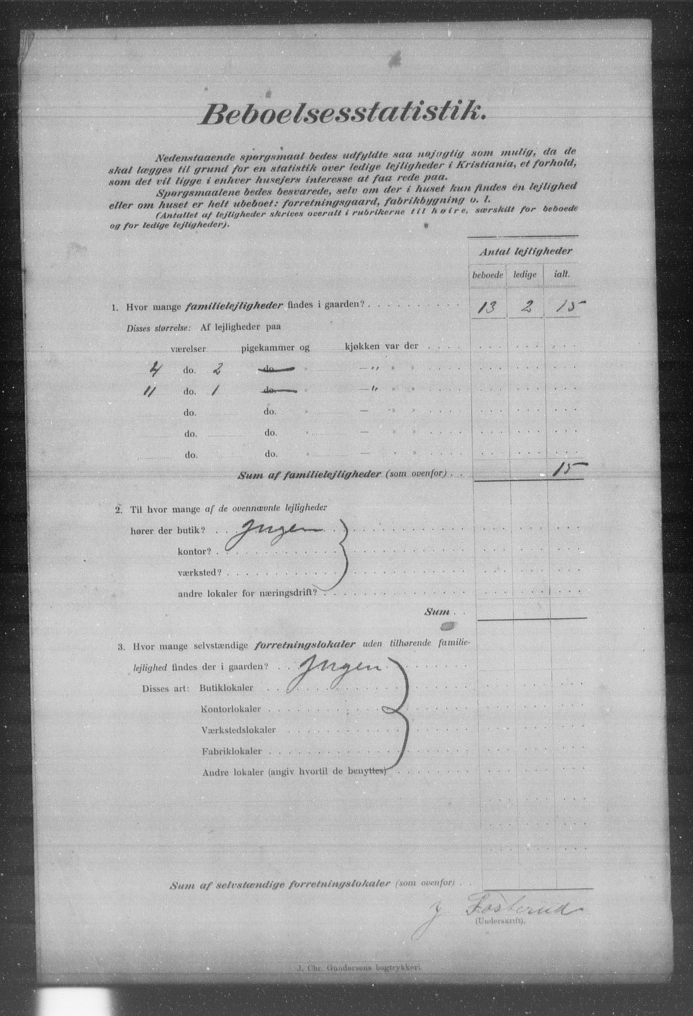 OBA, Municipal Census 1903 for Kristiania, 1903, p. 24790