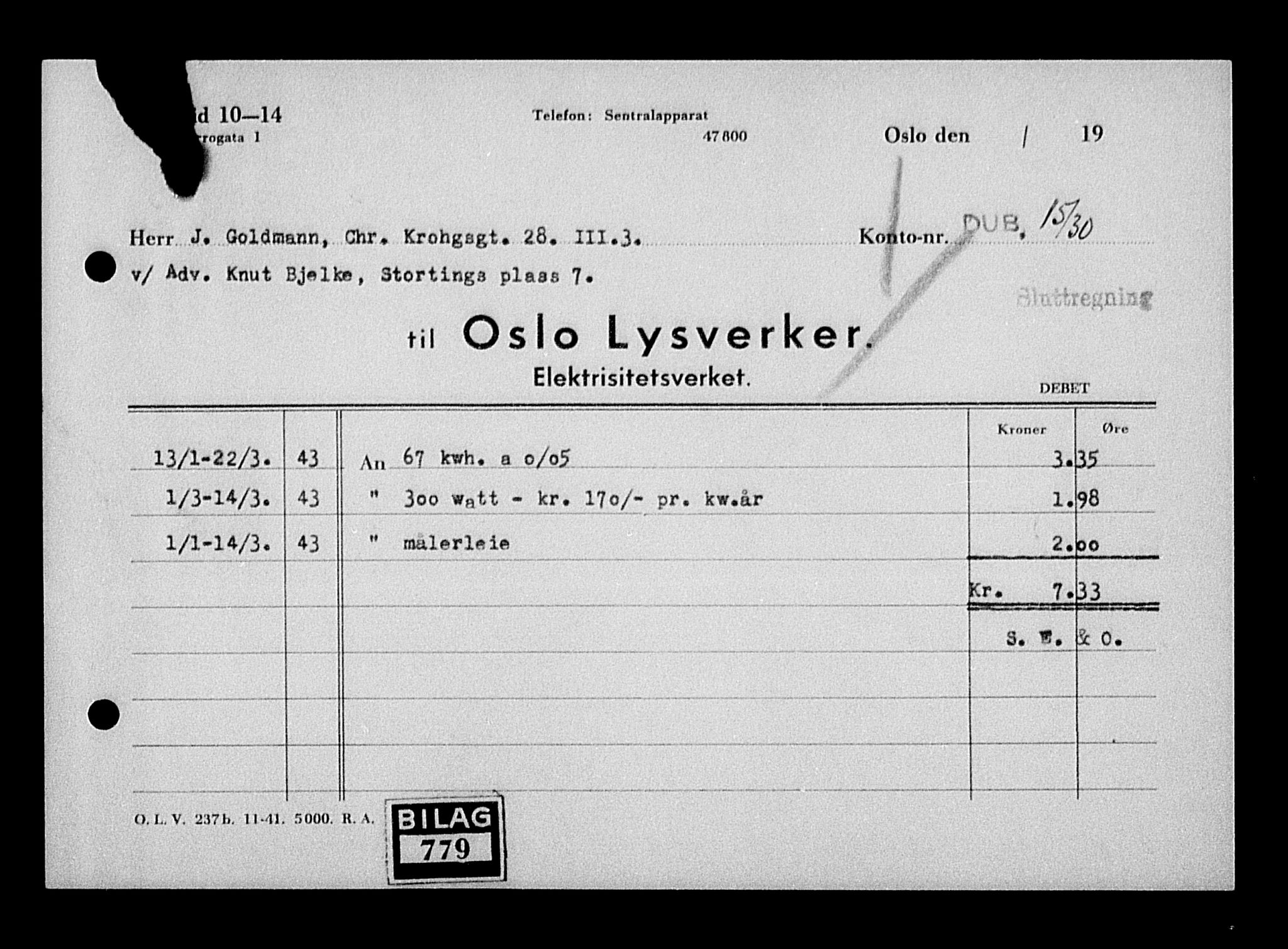 Justisdepartementet, Tilbakeføringskontoret for inndratte formuer, AV/RA-S-1564/H/Hc/Hcc/L0939: --, 1945-1947, p. 472