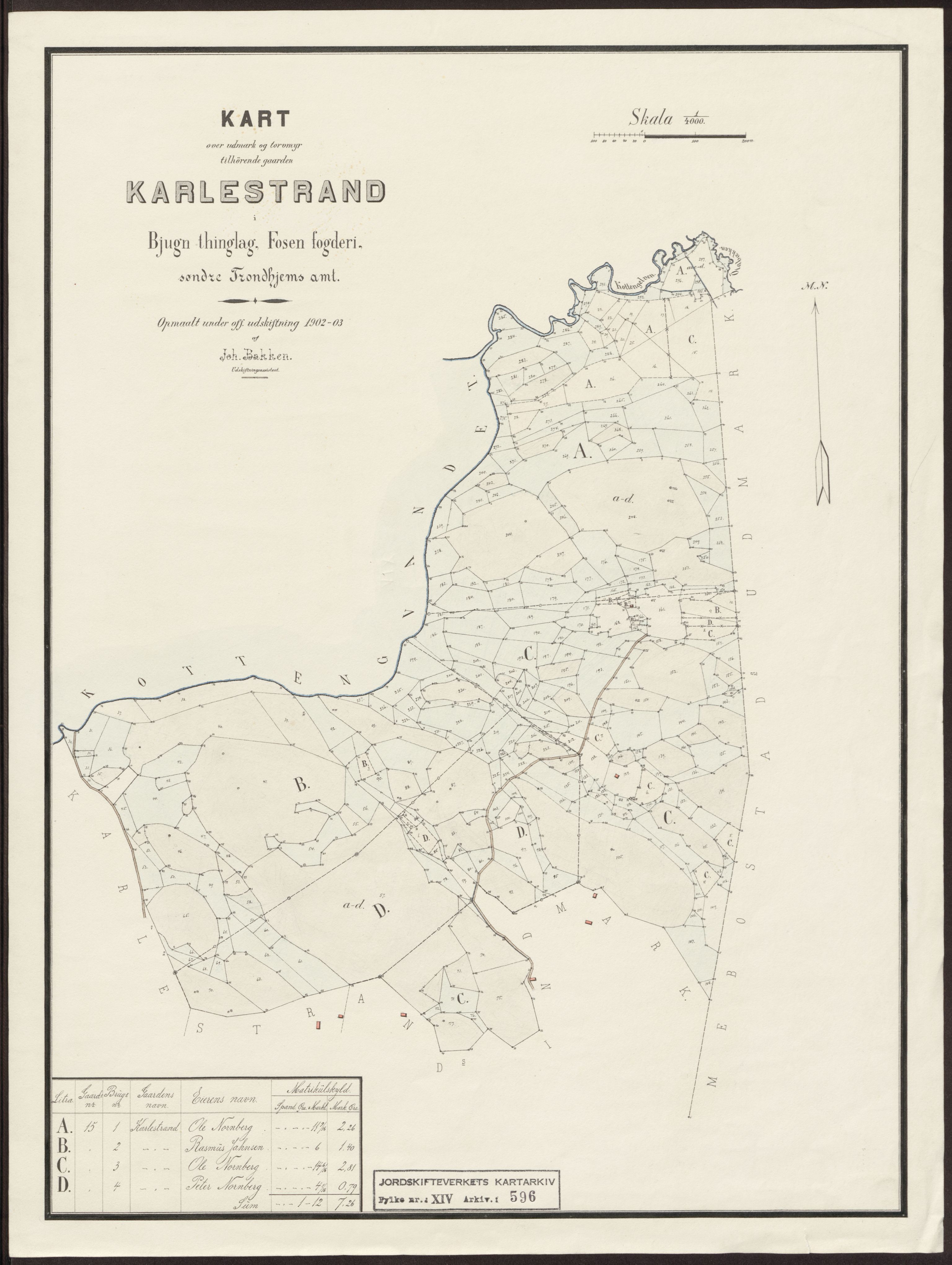 Jordskifteverkets kartarkiv, RA/S-3929/T, 1859-1988, p. 819