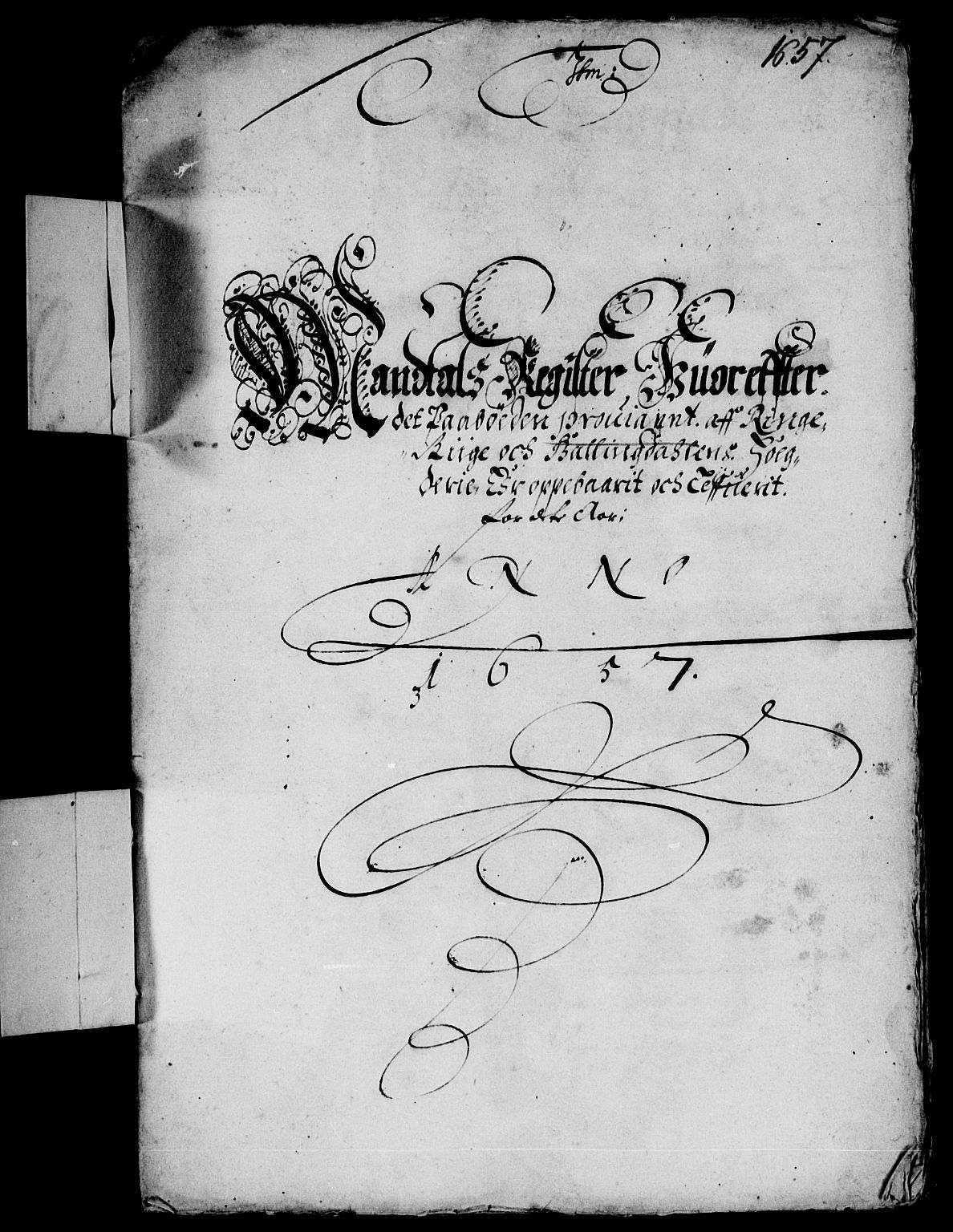 Rentekammeret inntil 1814, Reviderte regnskaper, Lensregnskaper, RA/EA-5023/R/Rb/Rba/L0245: Akershus len, 1657-1658